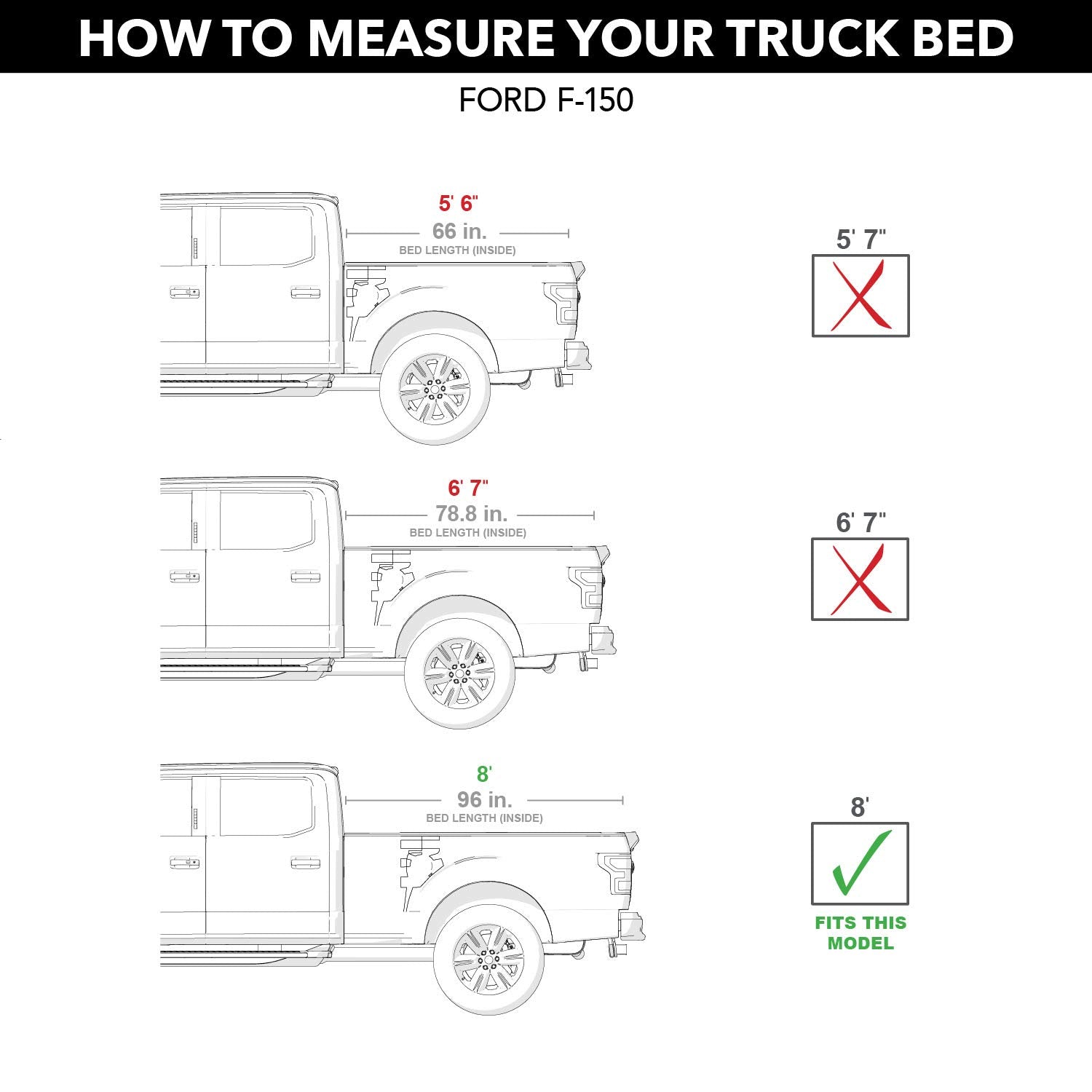 TruXedo RealTruck Sentry CT Hard Rolling Truck Bed Tonneau Cover | 1578616 | Fits 2004 - 2008 Ford F-150 8' Bed (96")