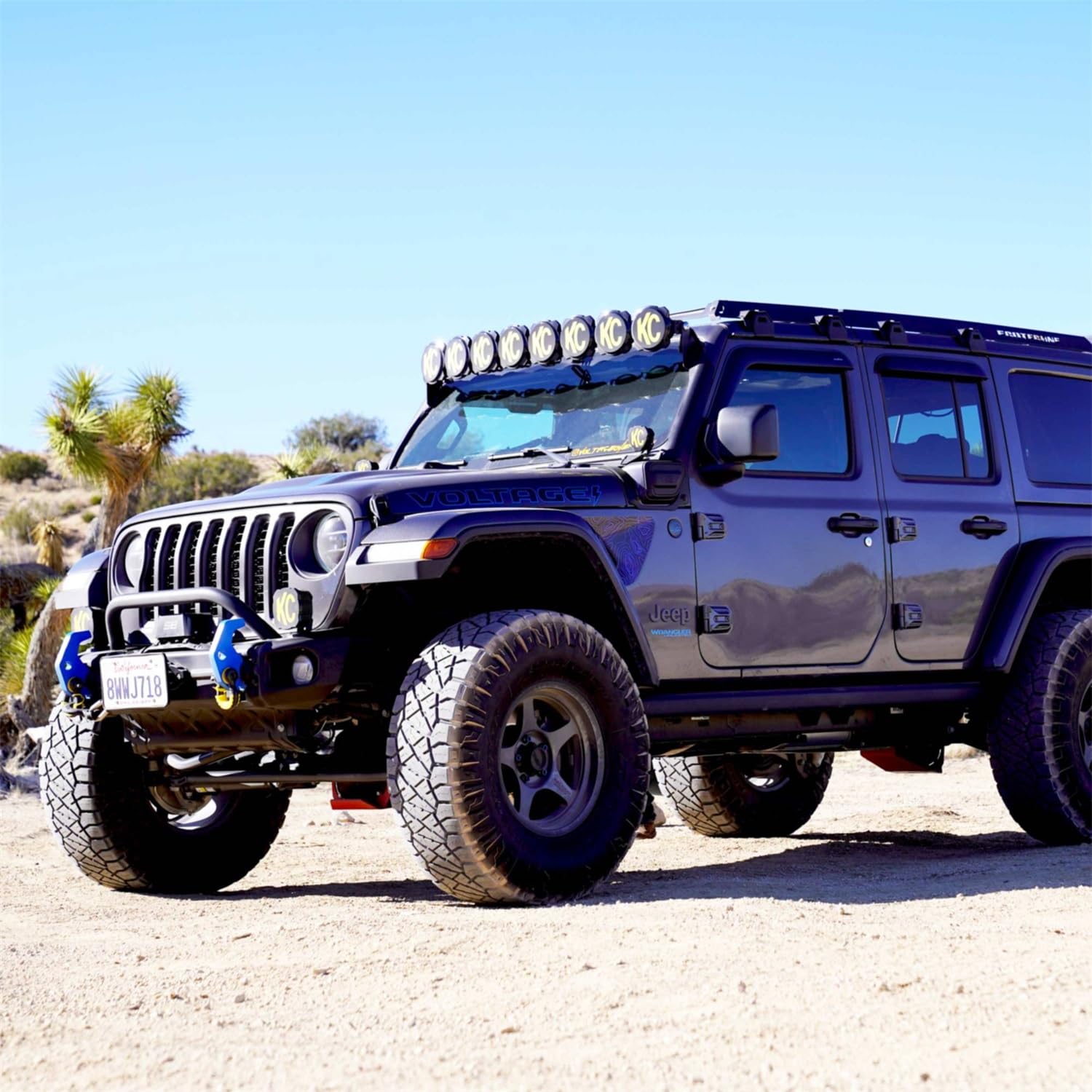 KC HiLiTES Bracket Set 7331 - 50" Light Bar - Overhead Mount - Pair - for Jeep 4xe