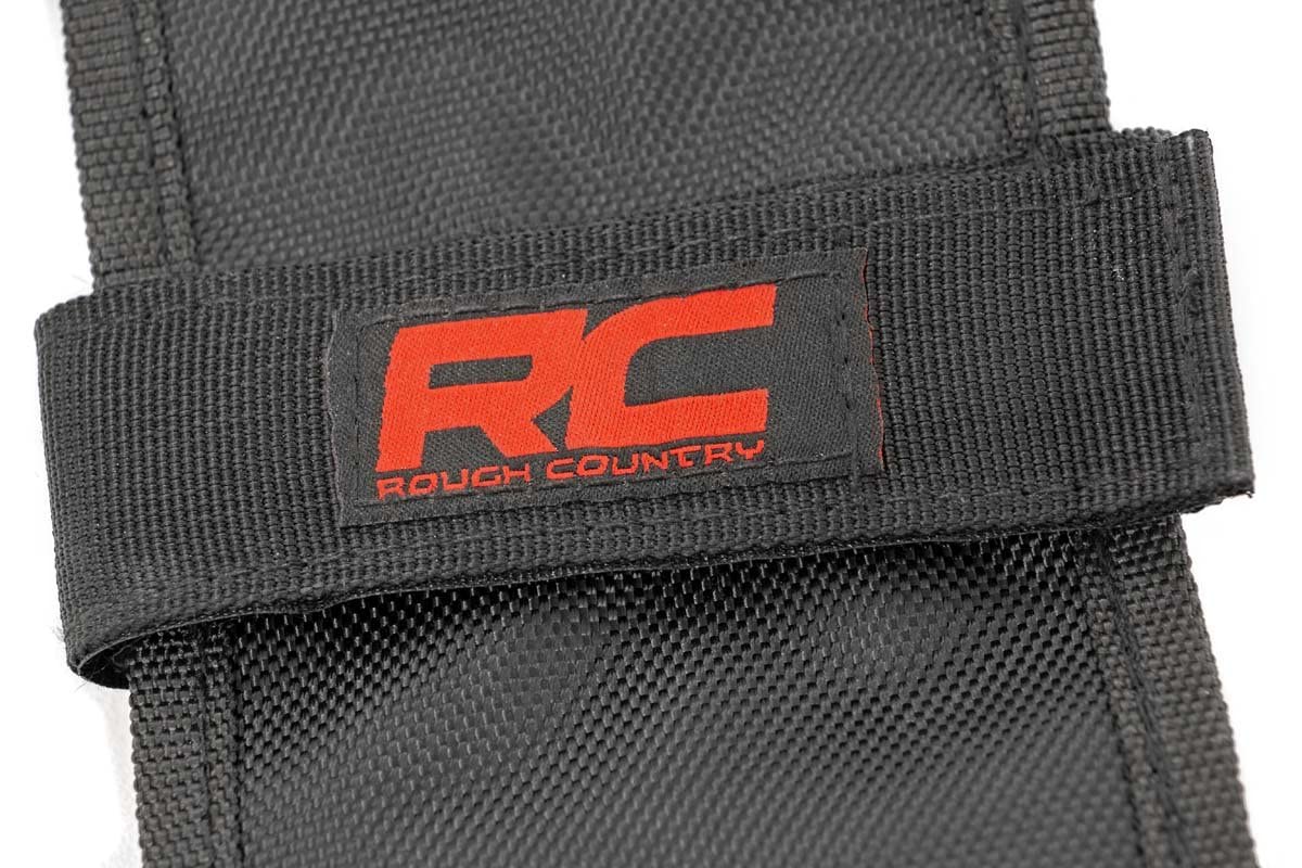 Rough Country Universal Corded Roll Bar Grab Handles - 117610 Black