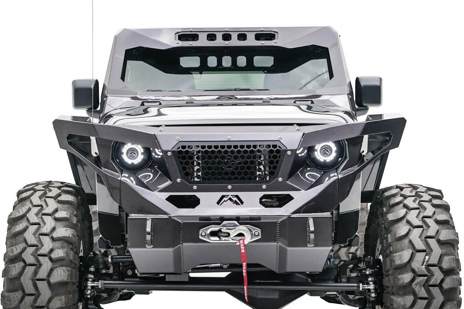 JeeP 18-C Jl Vi-Cowl Bare Steel