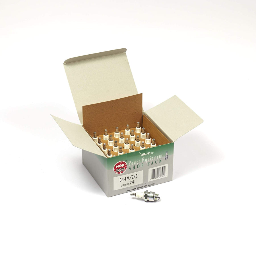 NGK Spark Plug Shop Pack Stens 130-113, case, 25 NGK 741/B4LM S25