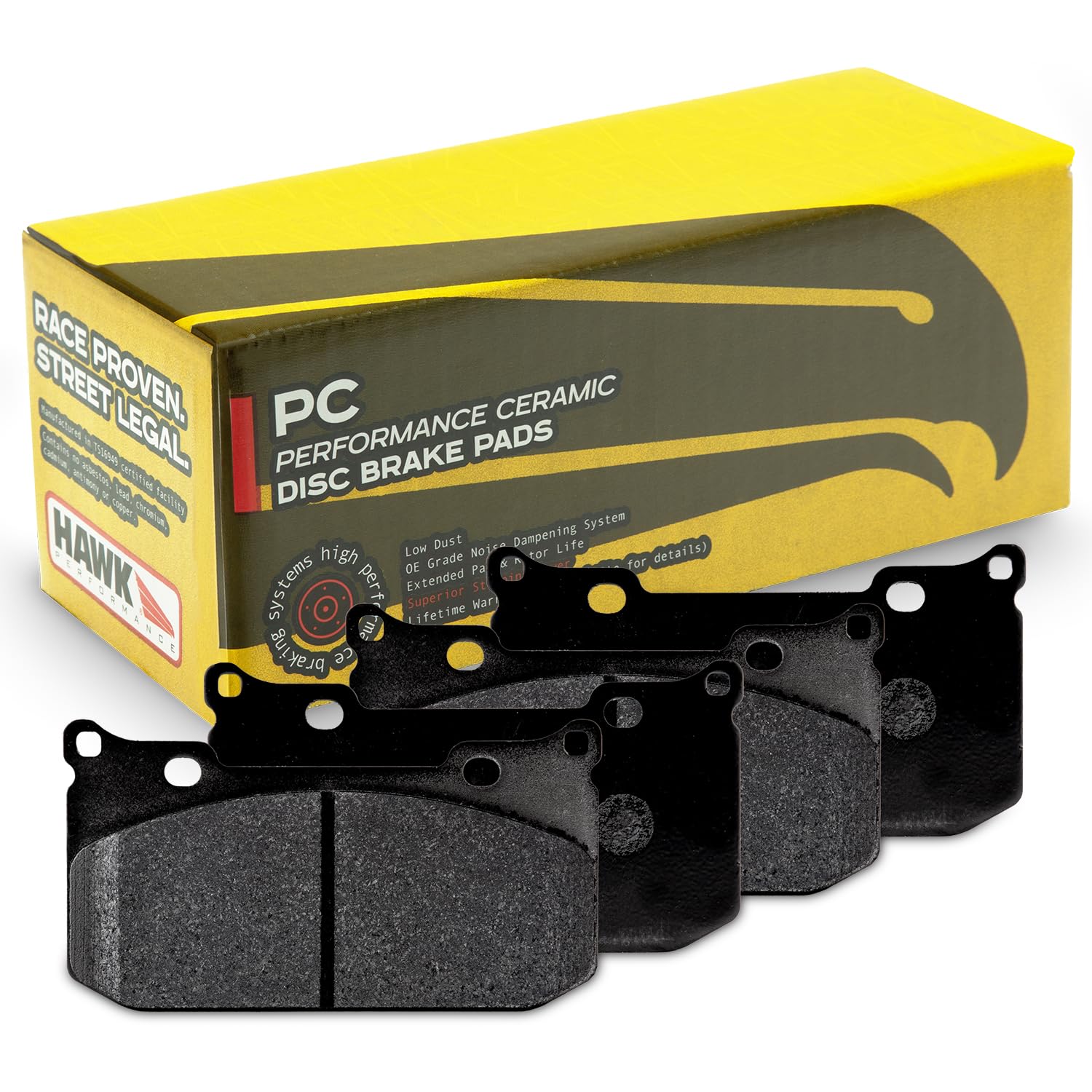 Hawk Performance Performance HB927Z.568 Ceramic Street Brake Pads