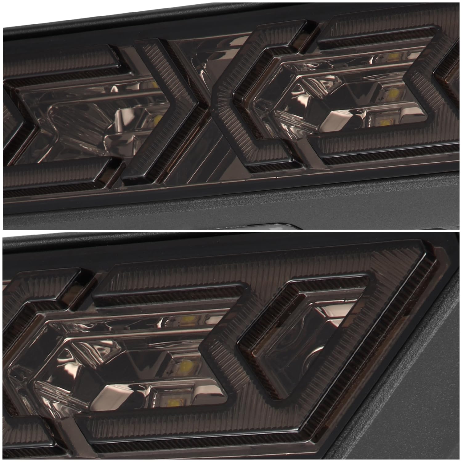 Multi-functional AlphaRex Arrow-X Off-Road Chase Light - Black Smoke