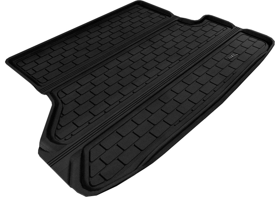 3D MAXpider - Cargo M1TY0761309 Custom Fit All-Weather Floor Mat for Select Toyota Highlander Models - Kagu Rubber (Black)