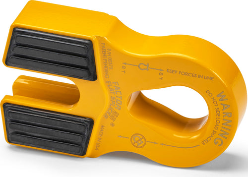 Flat Splicer Factor 55 Low-Profile Design for Synthetic Rope, Fits Synthetic Rope up to 1/2" - Yellow