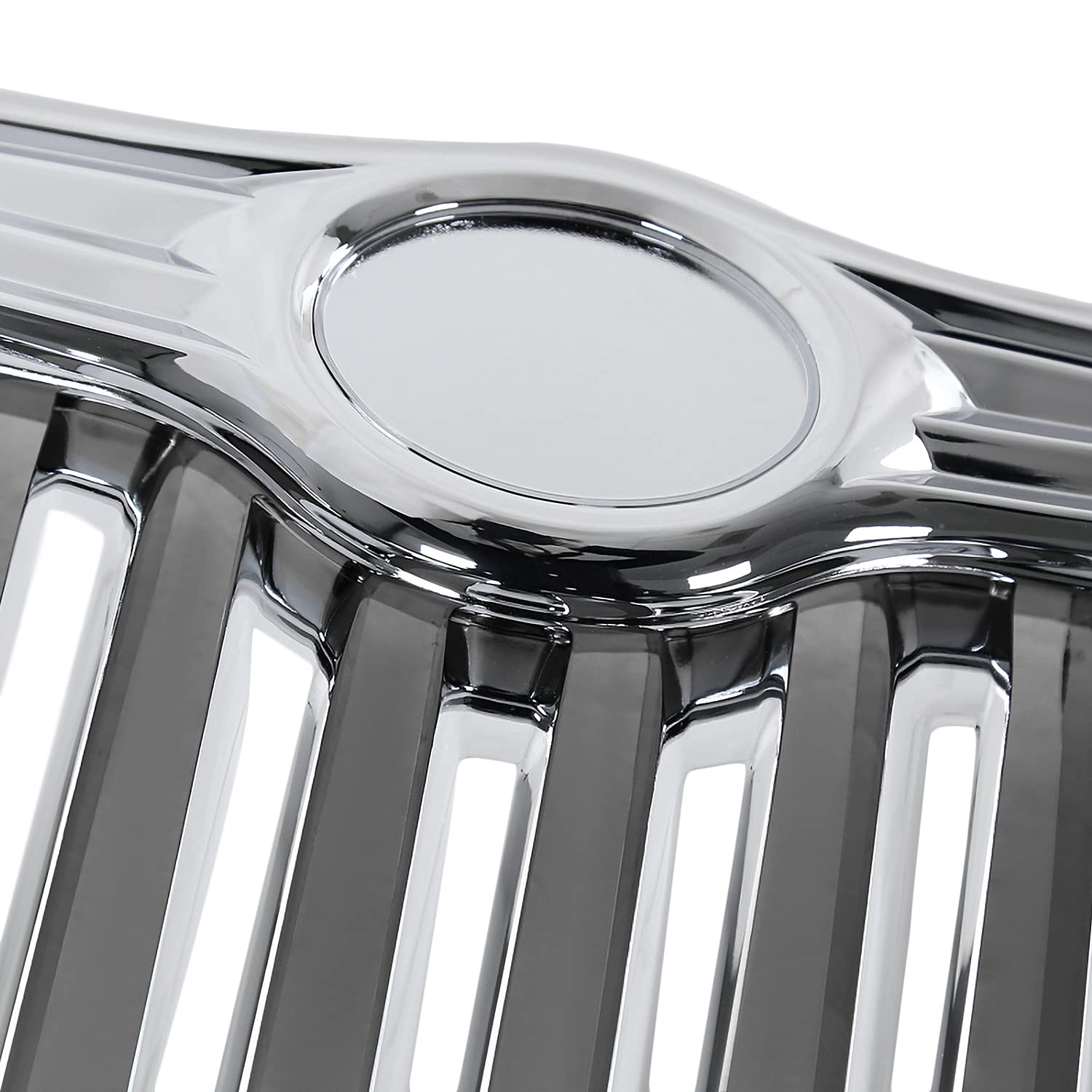 Vertical Grill Spec-D Tuning Front Grille Compatible with 2005-2010 Chrysler 300 300C