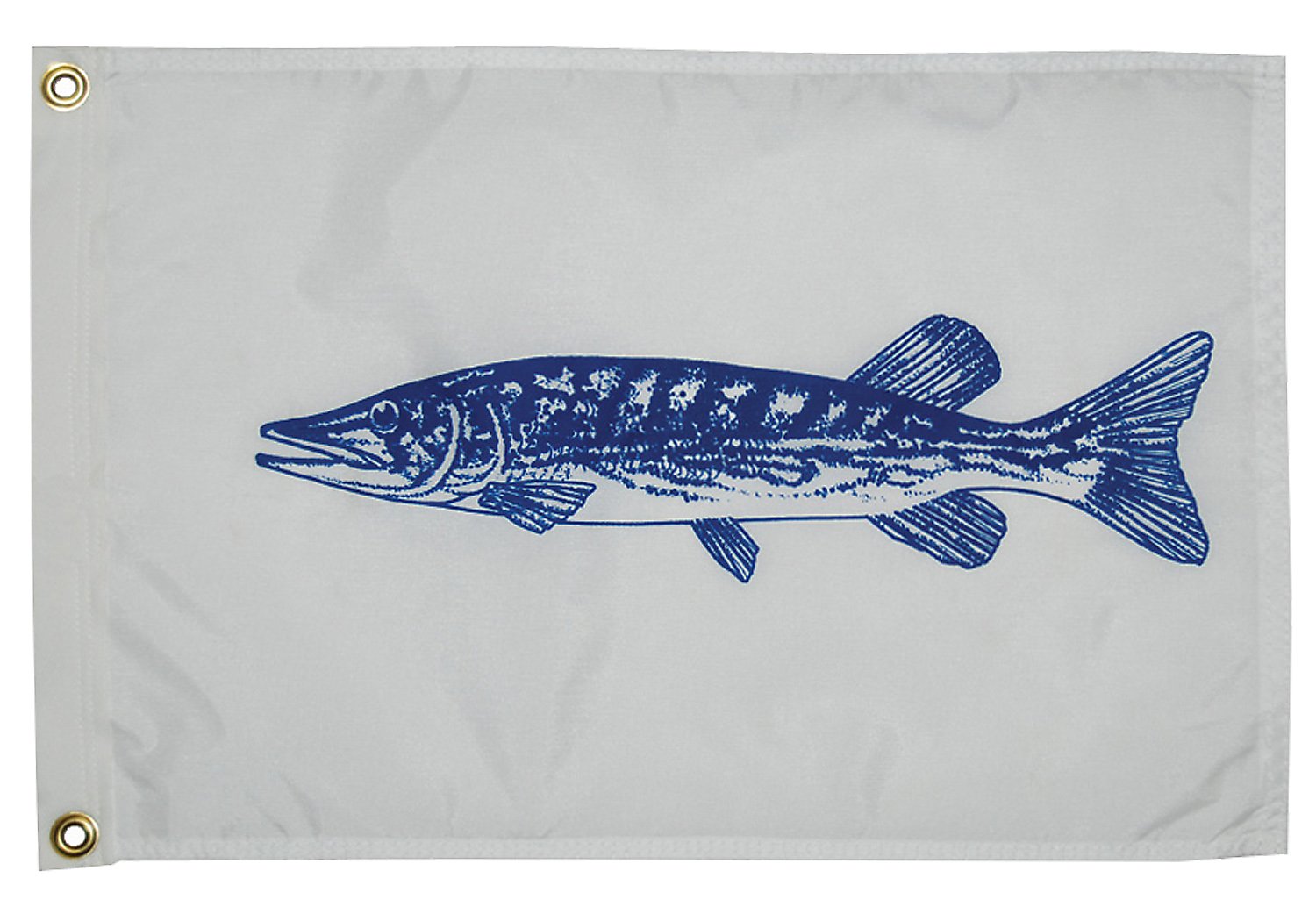 Fish Flag Taylor Made Products, Nylon, 12 inch x 18 inch, Pickerel, 4518