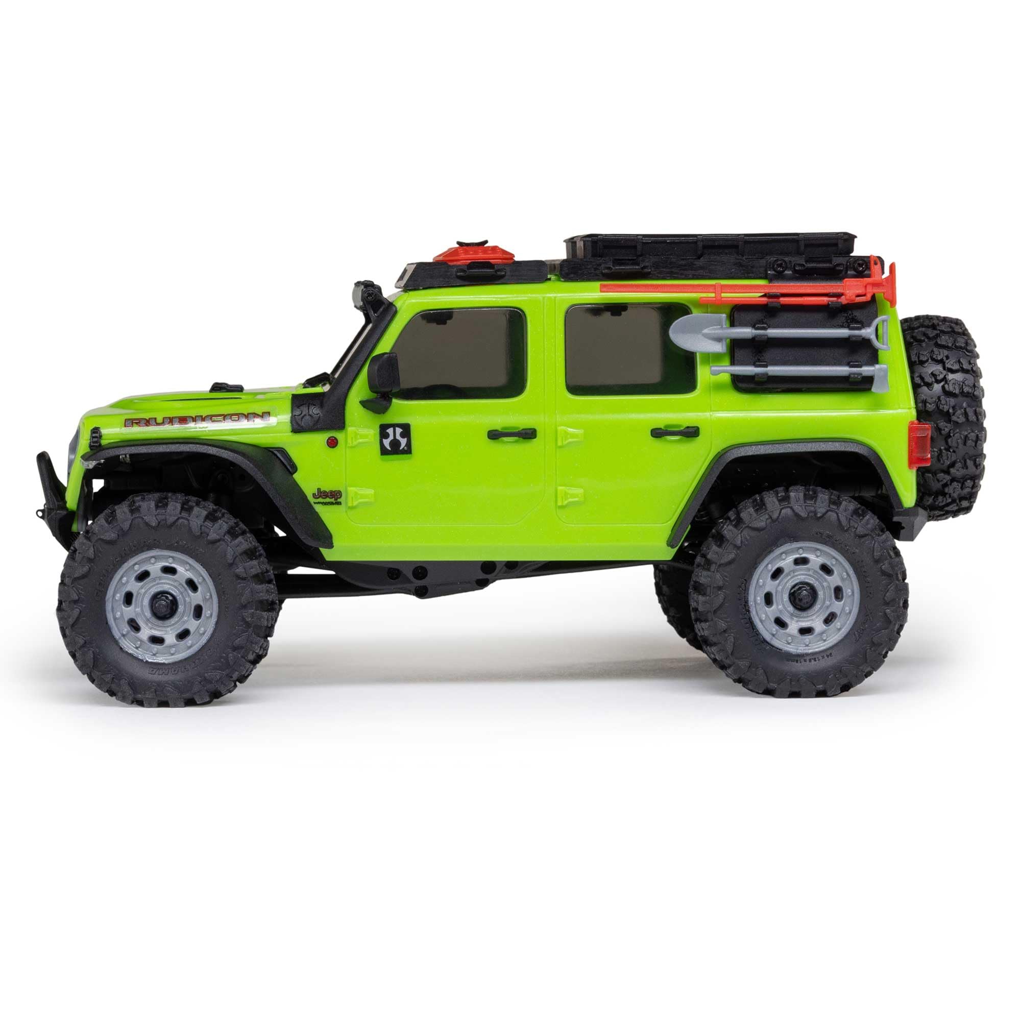 Axial RC Truck 1/30 Jeep Wrangler JLU SCX30 4X4 RTR Brushed Rock Crawler (Battery & Charger Included), Green, AXI-2261T1
