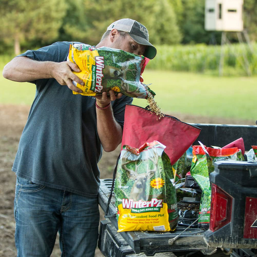 Winter Pz Food Plot Seed EVOLVED HARVEST - Peas & Oats Bonus Mix - Cool-Season Sweet Succulent Nutrient-Rich Forage for Deer
