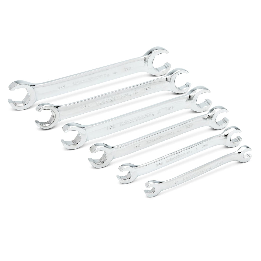 6 Pc. GEARWRENCH Flare Nut Wrench Set, SAE - 81907