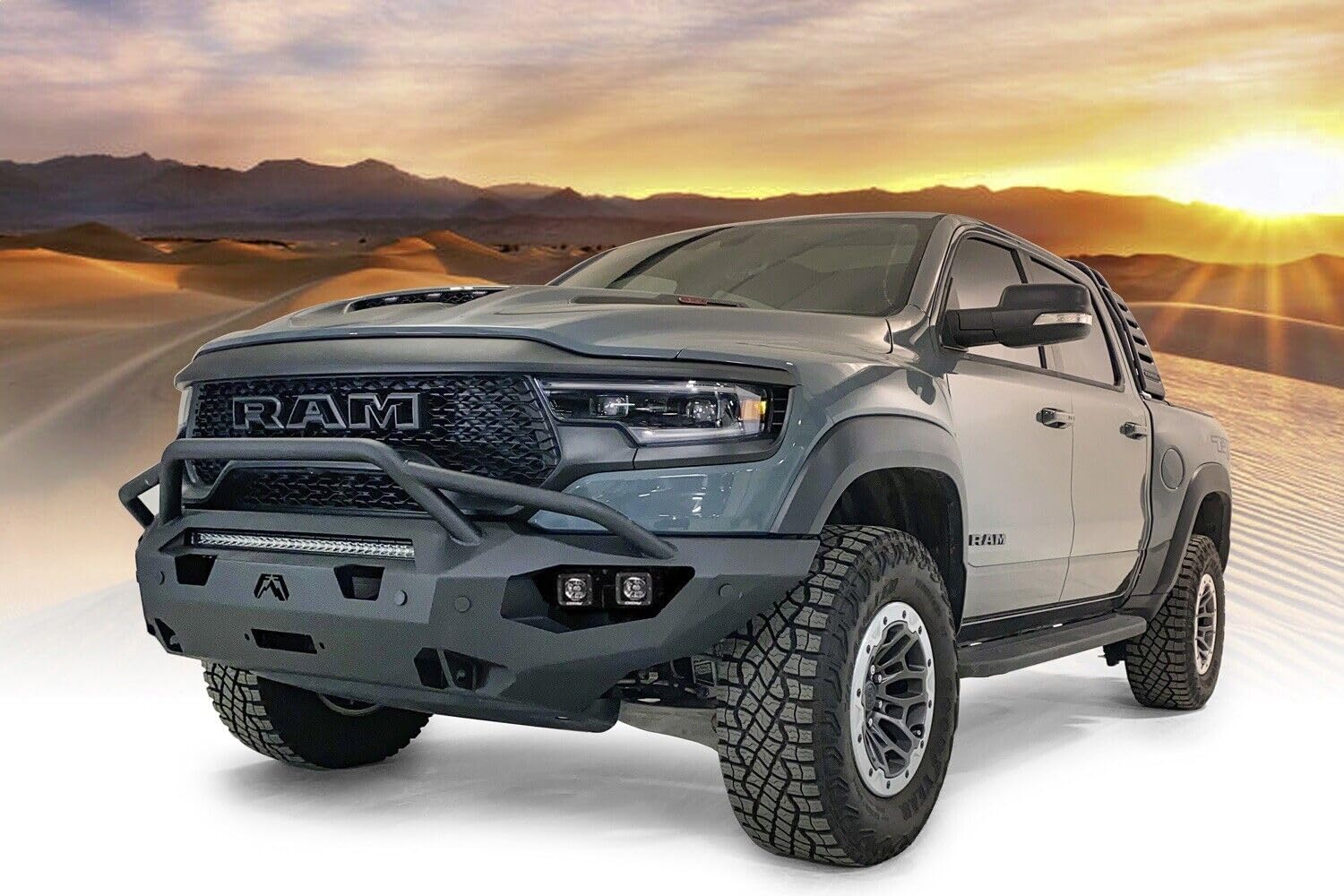 DX21-X5552-1 Fab Fours Inc. Front Replacement Bumper fits Ram 1500