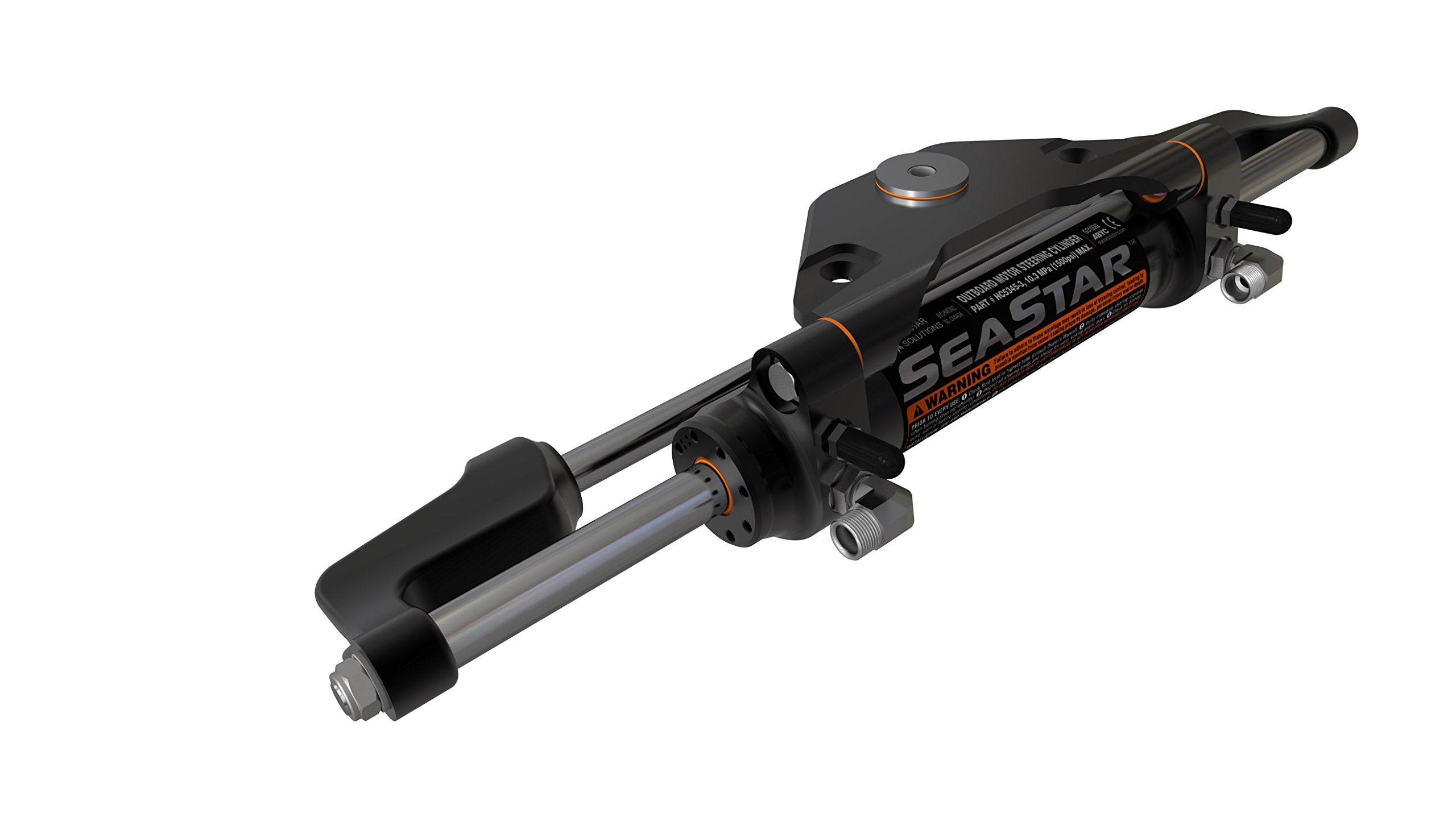 SeaStar Dometic Outboard Steering Cylinder, HC5345-3, Front Mount