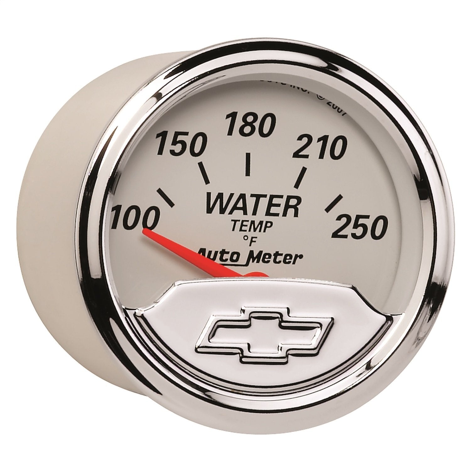 Chevy Auto Meter Vintage 2-1/16" Electric Water Temperature Gauge (100-250 Degree F, 52.4mm)