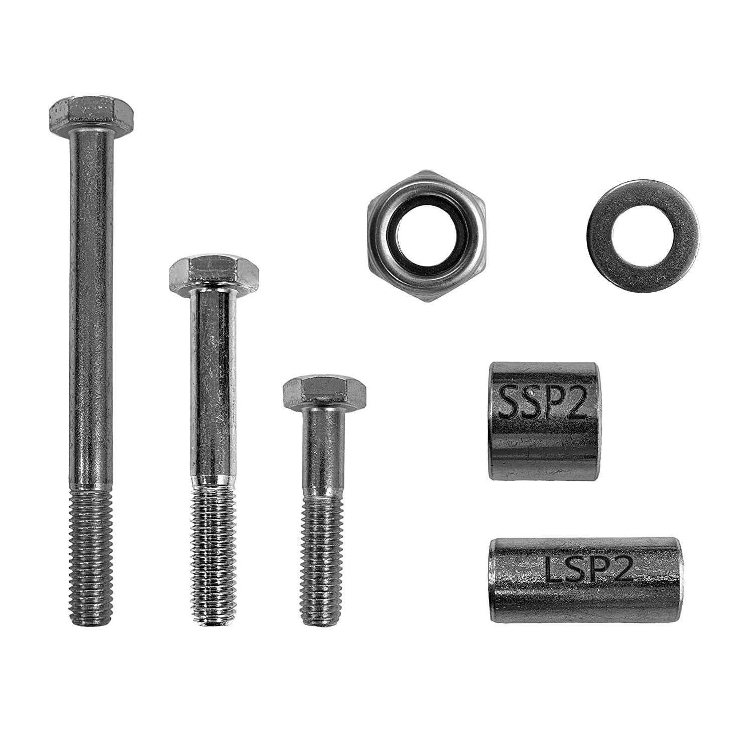 Demon 2 Inch Powersports Bracket Lift Kit for (2014-20) Polaris RZR 570, Increases Ground Clearance & Larger Space Between Tires & Fenders to Be Mounted, Powder Coated for Protection, Easy to Install