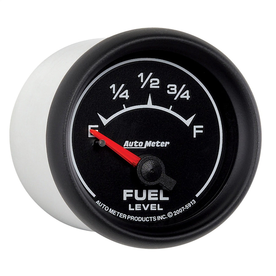 Auto Meter 2-1/16" 0-90 ohms Short Sweep Electric Fuel Level Gauge for GM 5913 ES