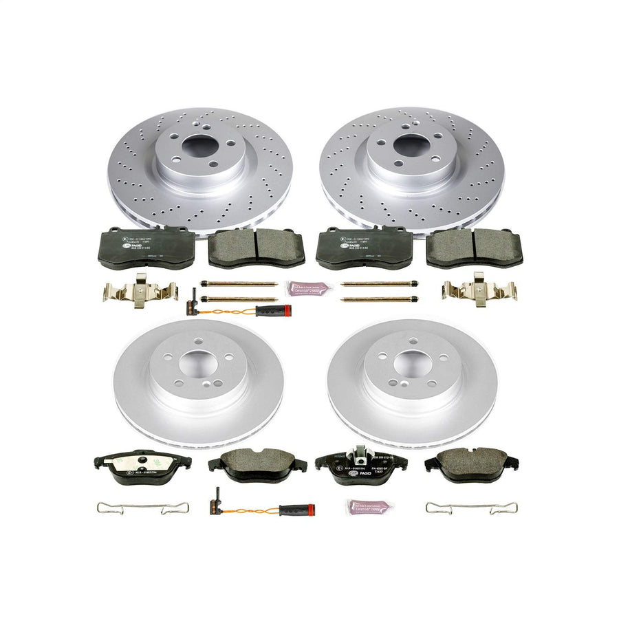 Euro-Stop Power Stop Brake Kit Front and Rear