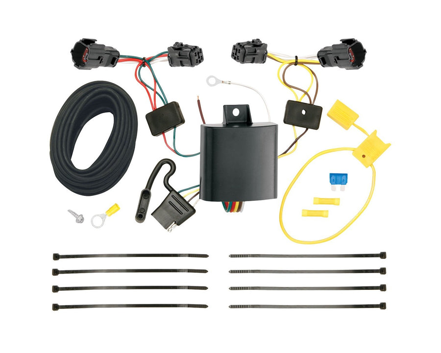T-One Connector Assembly Tekonsha 118583 with Upgraded Circuit Protected ModuLite HD Module, Black