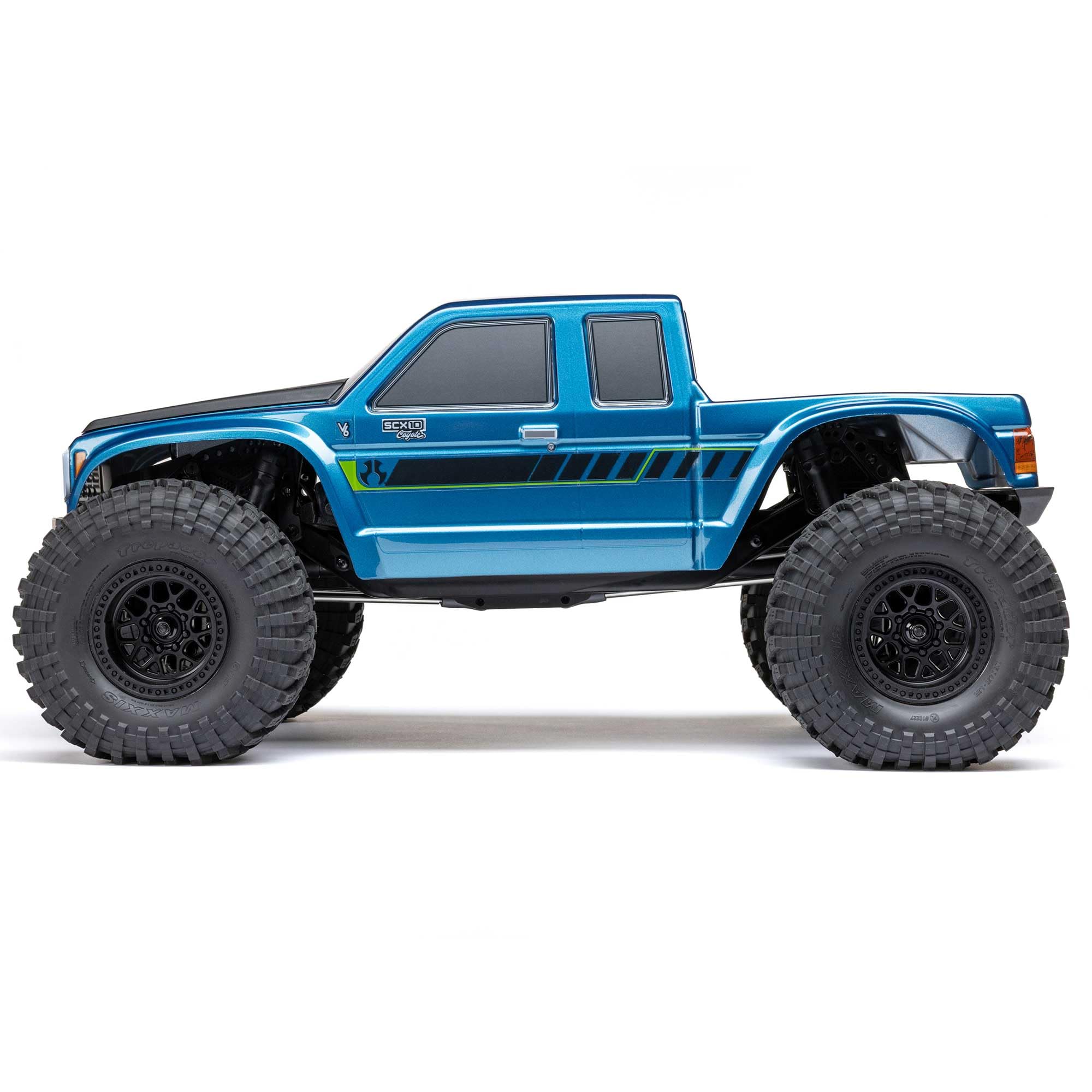 Axial 1/10 RC Truck SCX10 III Coyote 4X4 RTR (Battery and Charger Not Included) Brushed Rock Crawler, Blue, AXI-2036T2