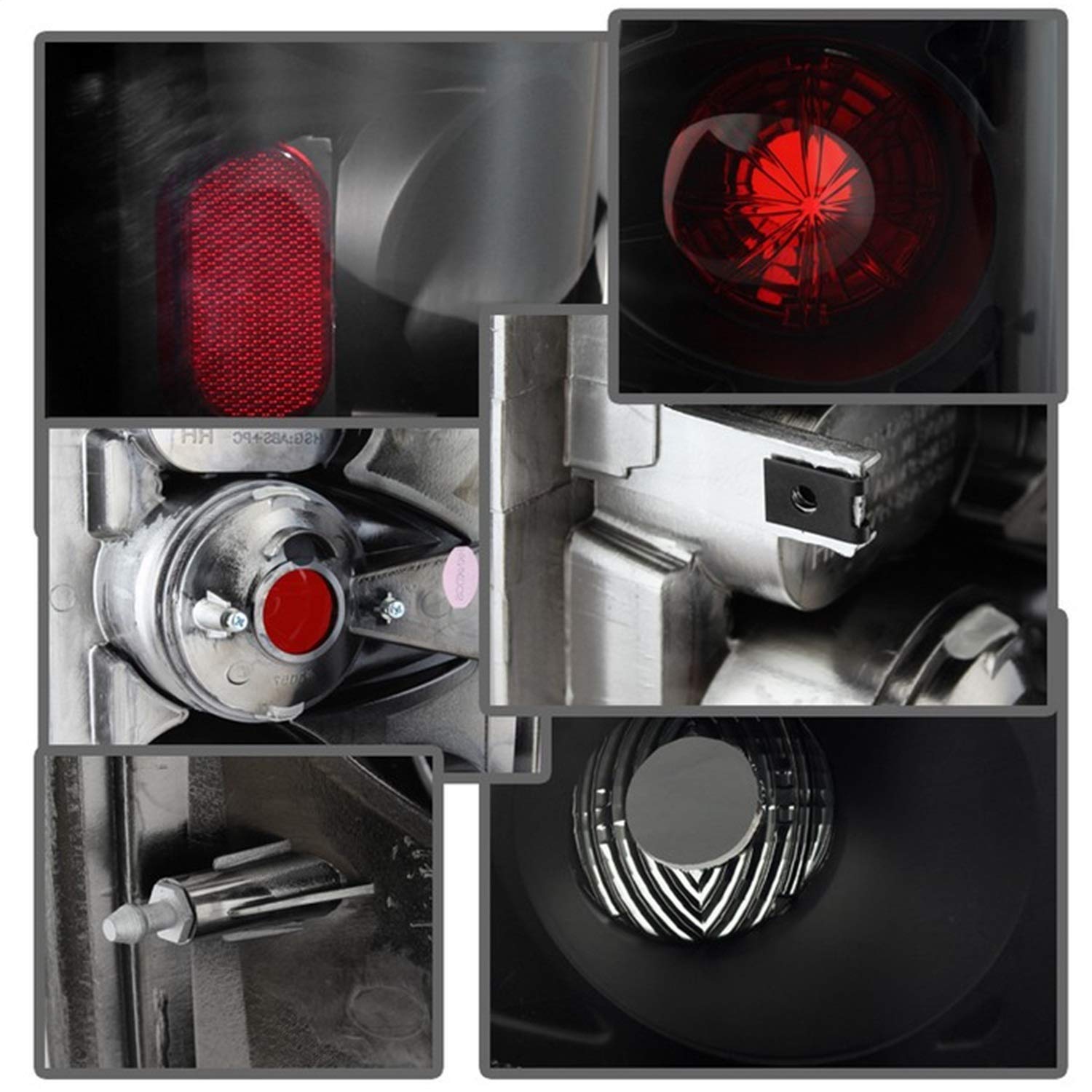 Dodge Ram 02-06 1500 / Ram 2500/3500 03-06 Spyder Auto 5078100 Euro Style Tail Lights - Black Smoke