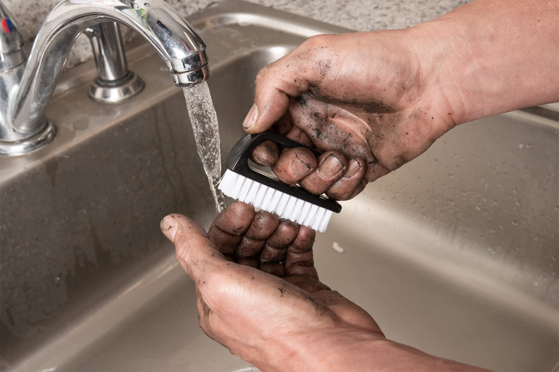 Nylon Bristle Performance Tool 20127 Fingernail Brush / Scrub Brush