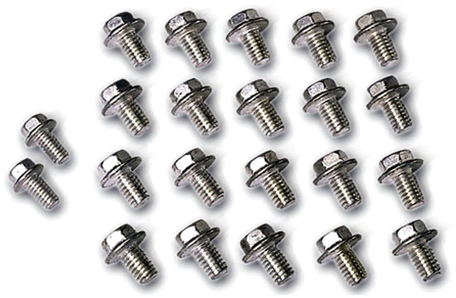 Moroso Oil Pan Bolt 38550, Fits Small Block Chevy/ 90 Degree V6 and Olds V8.