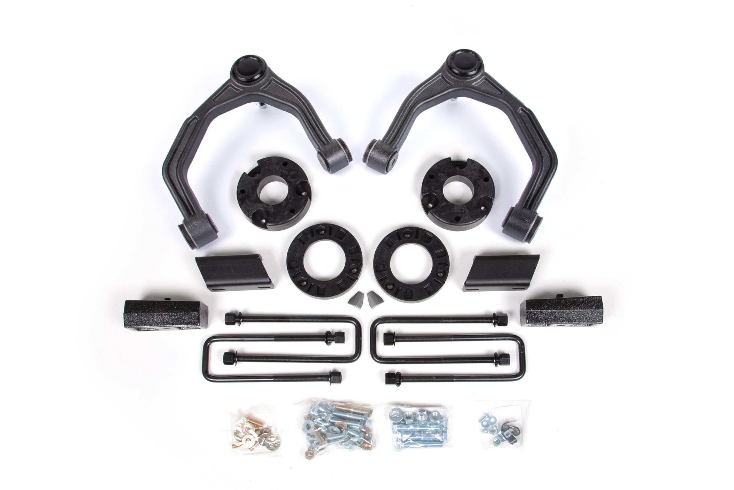 3.5 in Full Suspension Adv. Lift Kit Zone Offroad ZONC47 | No Shocks | Fits Chevy Silverado 1500 (All Trims) 19-24 GMC Sierra 1500 (Base,Elevation,SLE,SLT) 22-24 4WD