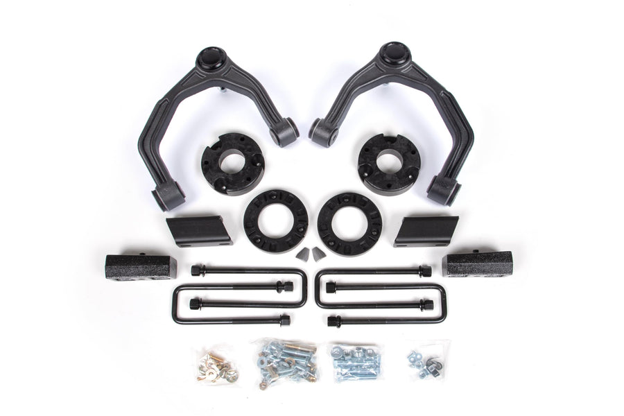 Zone Offroad 2019-2024 Chevy Silverado 1500 ZONC47N (All Trims) 2022-2024 GMC Sierra 1500 4WD | 3.5 in Full Suspension Adv. Ser. Lift Kit | Nitro Shocks