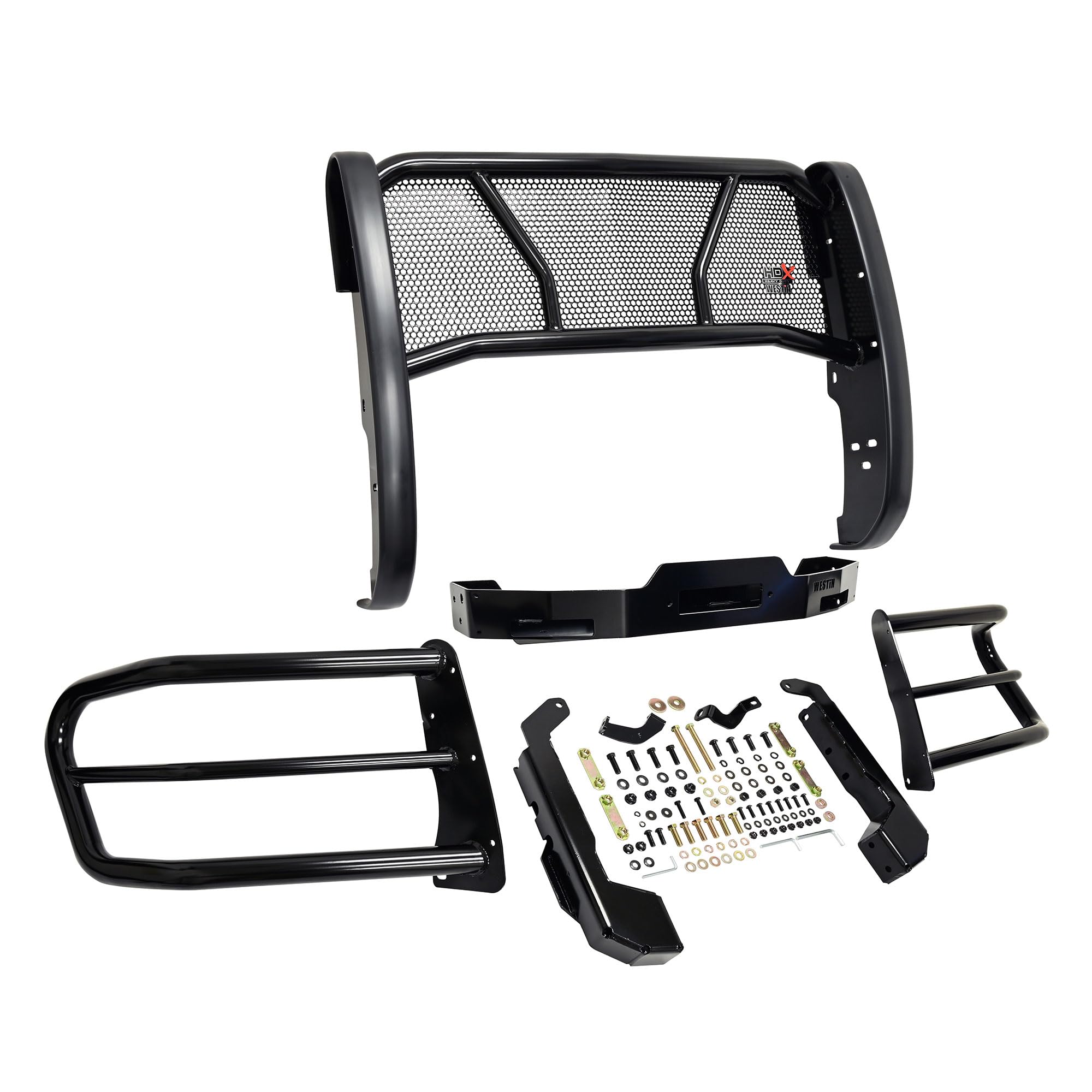 57-924065 Westin HDX 3-Piece Winch Mount Grille Guard fits 2021-2026 F150 (Exc Platinum Raptor and 2022+ Lightning EV) (Exc w/Sensors)