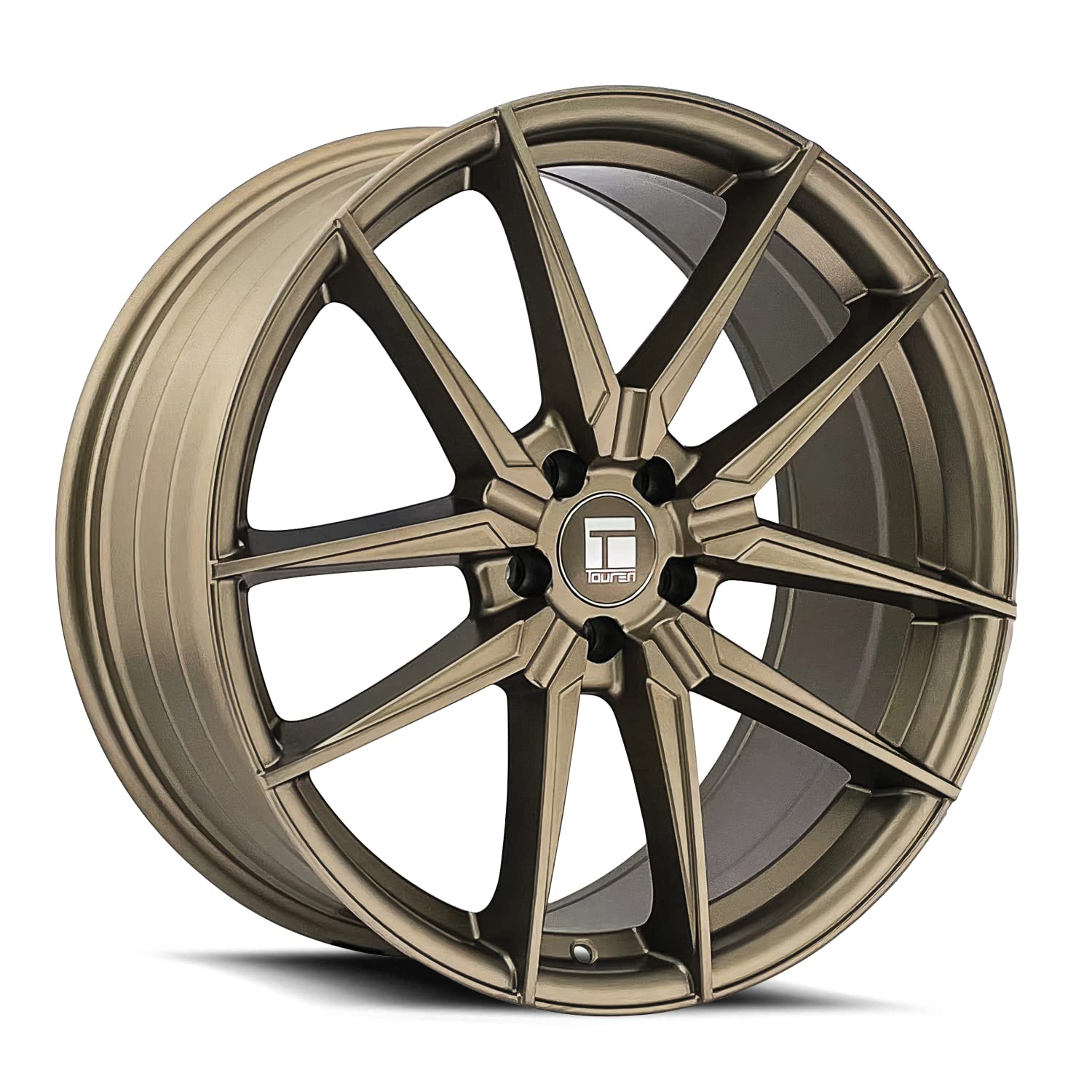 Bronze Touren 3294 Wheel with Glossy (18 x 9. inches /1 x 108 mm, 35 mm Offset)