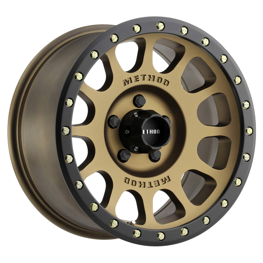 Method Race Wheels 305 NV 17x8.5" Method Bronze/Black Street Loc 5x150", 0mm offset 4.75" Backspace, MR30578558900