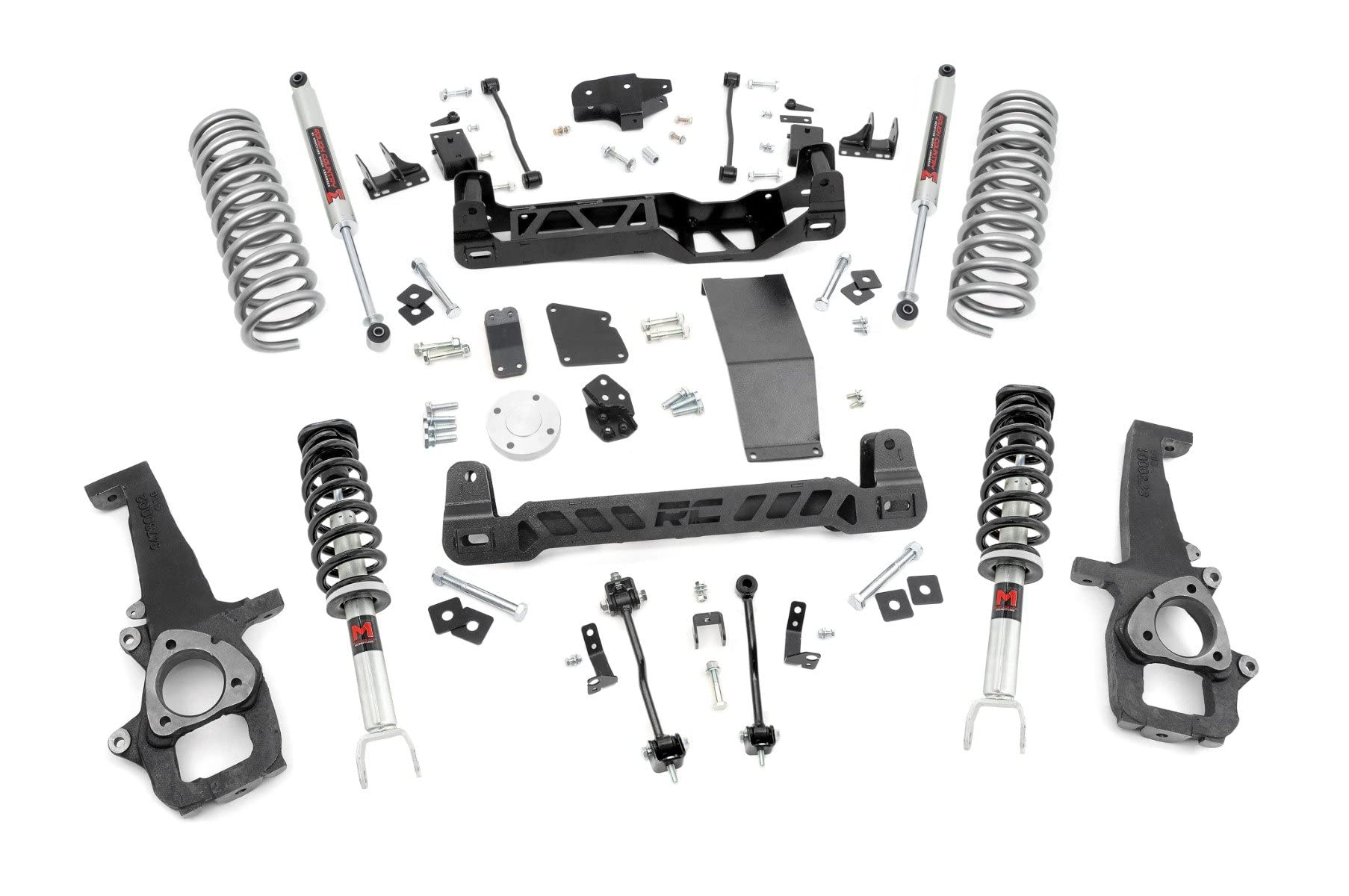 6" Lift Kit Rough Country w/M1 Struts for 2012-2018 Ram 1500 4WD - 33240