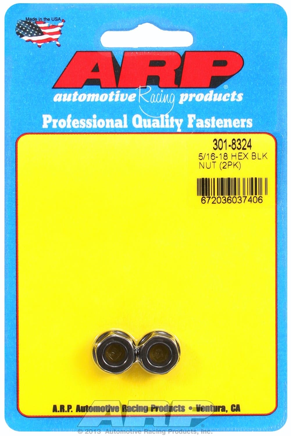 Hex Nut Kit ARP (301-8324)