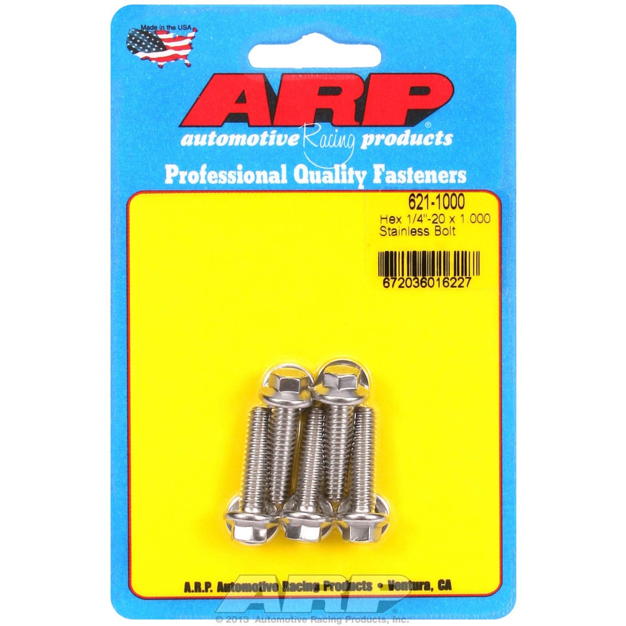 Hex Blt ARP 6211000 1/4-20x1.000 Pk/5