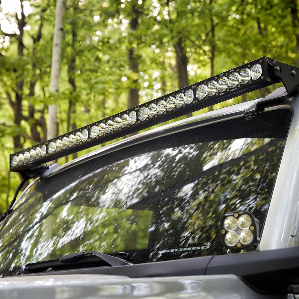 Offroad Light Bar Baja Designs 447757 Fits Ford Bronco, Black