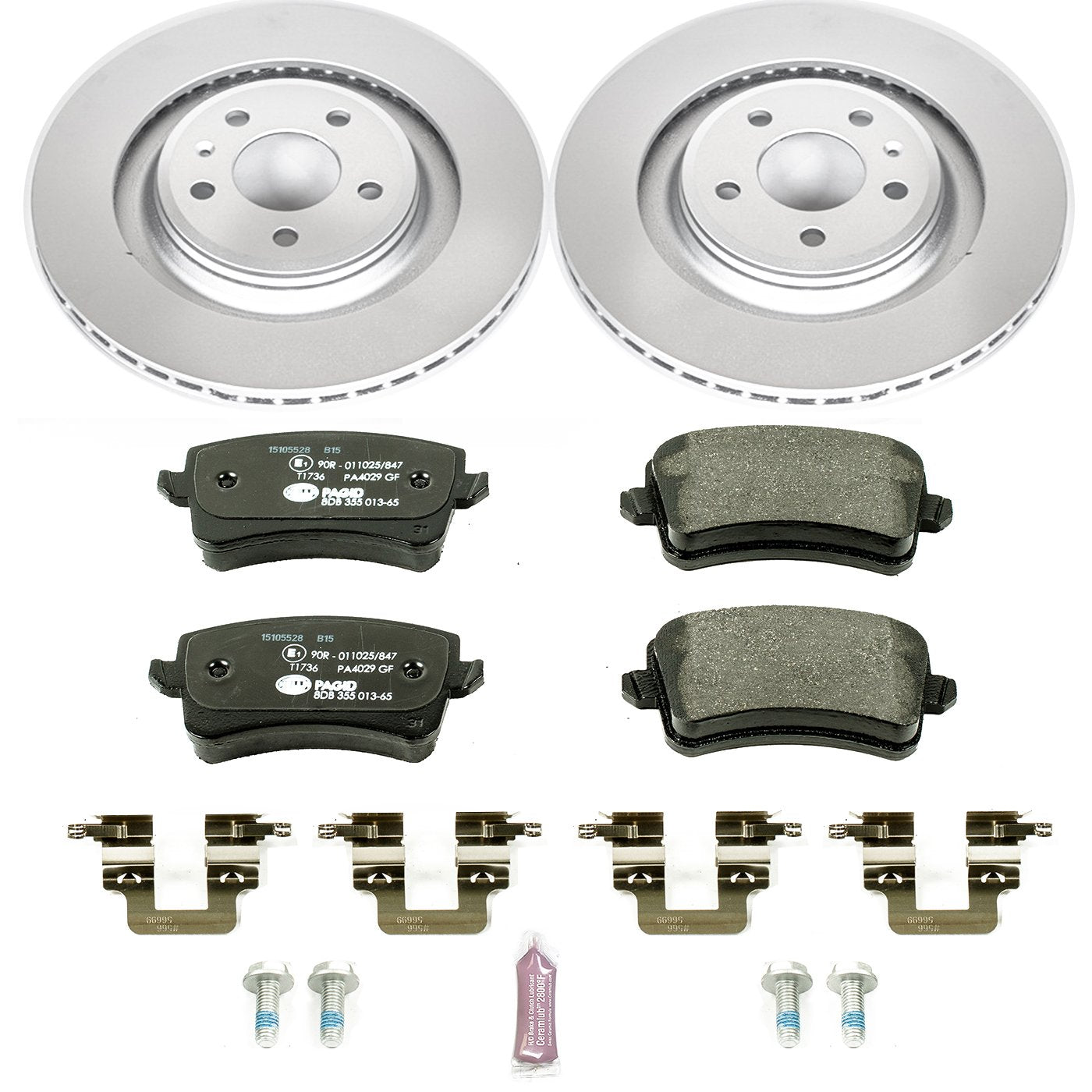 Euro-Stop Power Stop ESK4746 Rear Brake Kit
