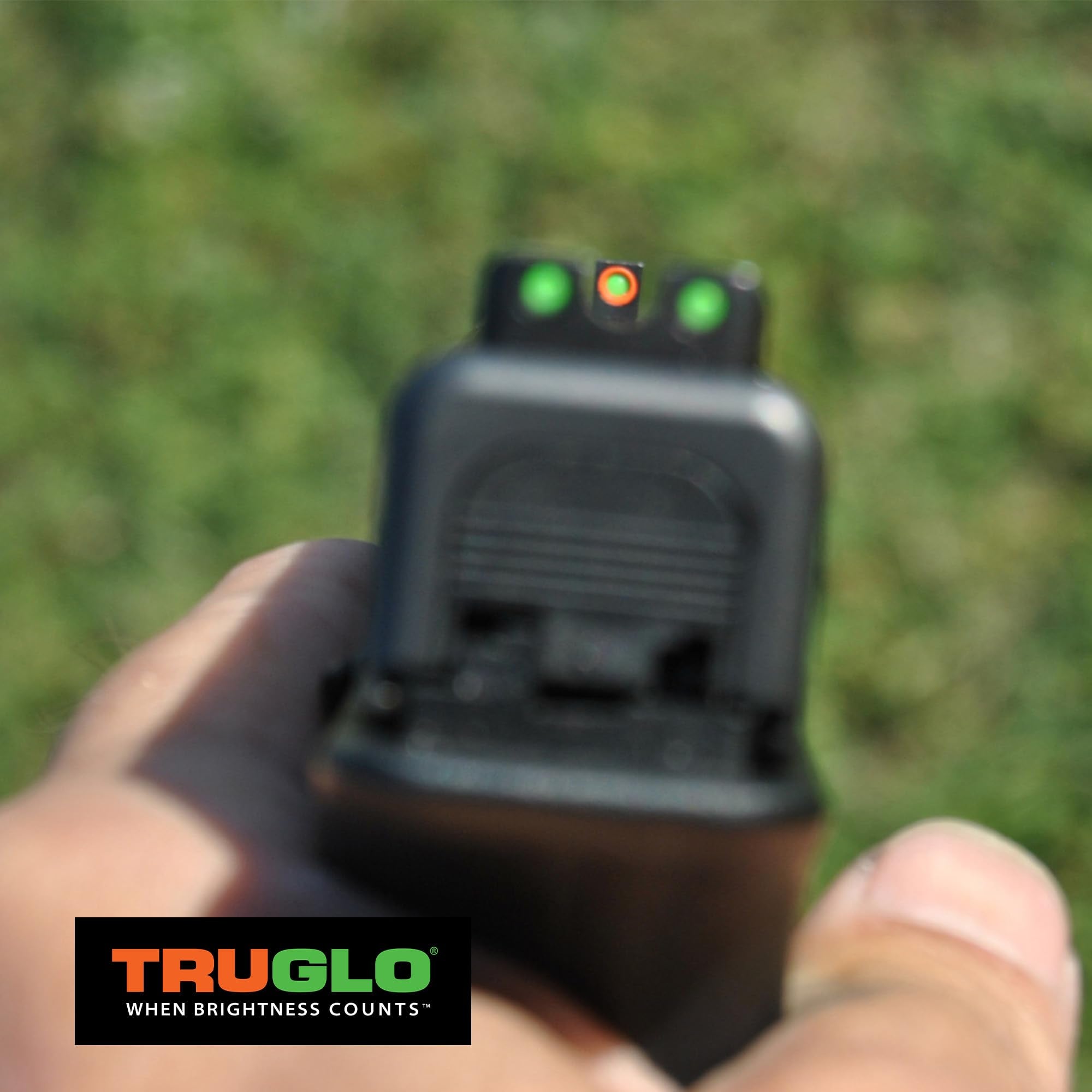 TruGlo TFK Pro Handgun Sight Accessories Set with Fortress Finish Protection and Angled Rear Sight for Kimber Model Guns