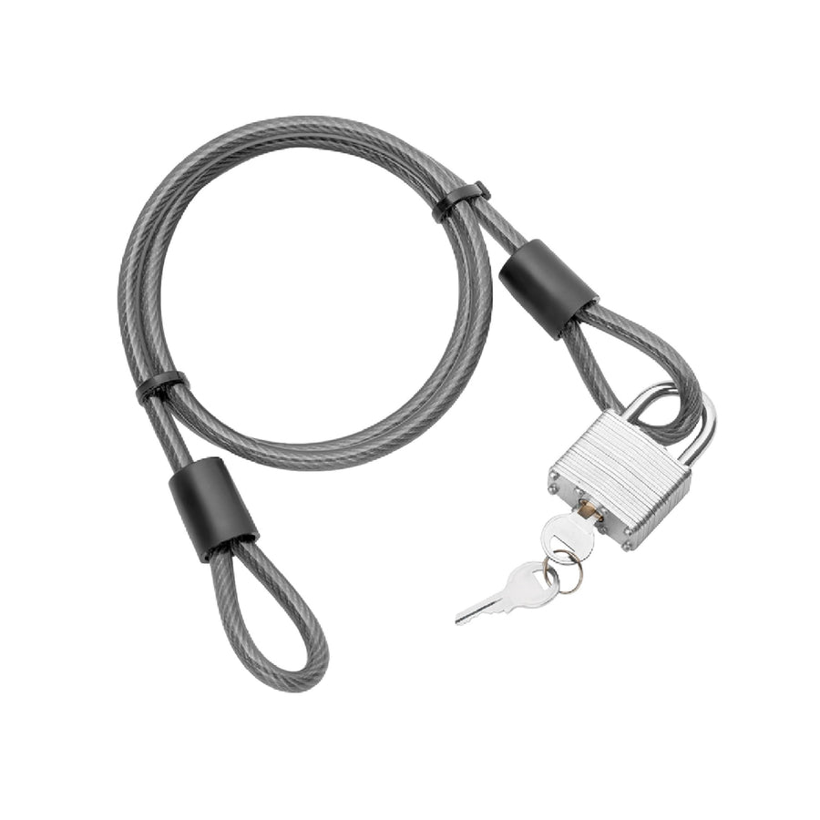 Cable Lock Draw-Tite 63255, 4 Foot Length, Two Flat Keys included