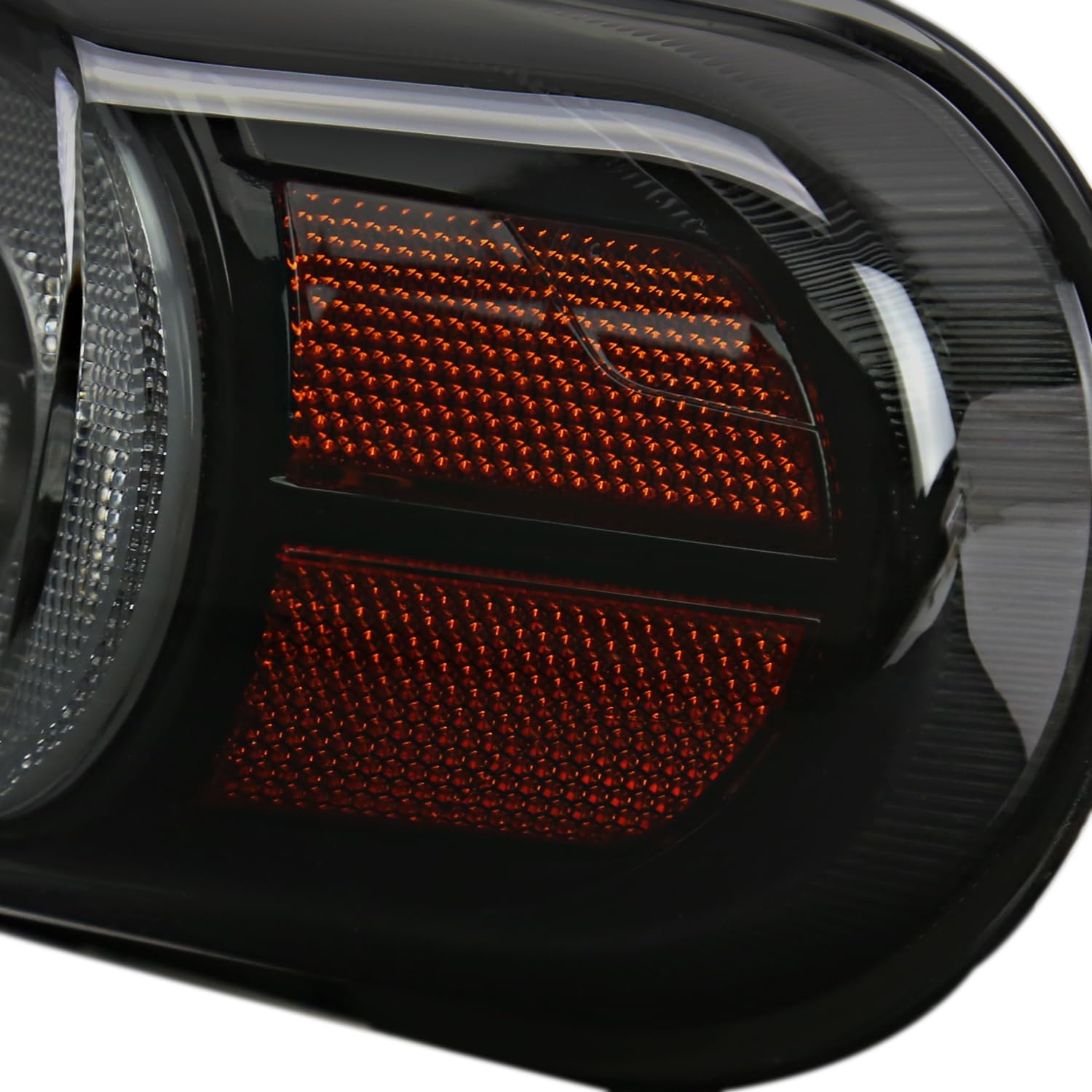 Black Smoke SPEC-D TUNING Full LED Projector Headlights w/Sequential Turn Signal and Startup Animation Compatible with 2007-2014 Toyota FJ Cruiser, Left + Right Pair Headlamp Assembly