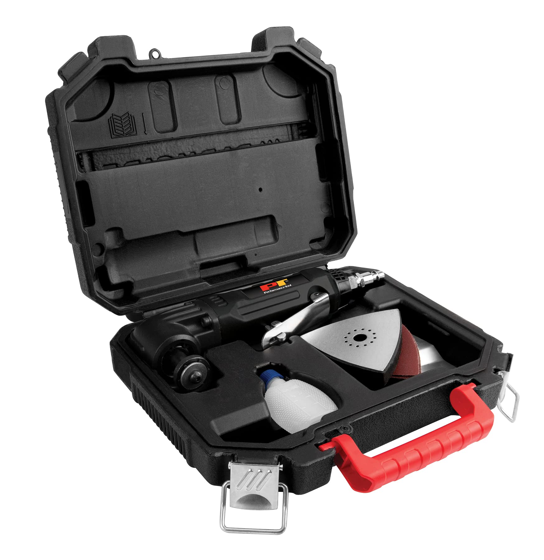 Pneumatic Performance Tool M546 Pro Grip Multi-Tool Kit, Scraper, Sander and Cutter, Black