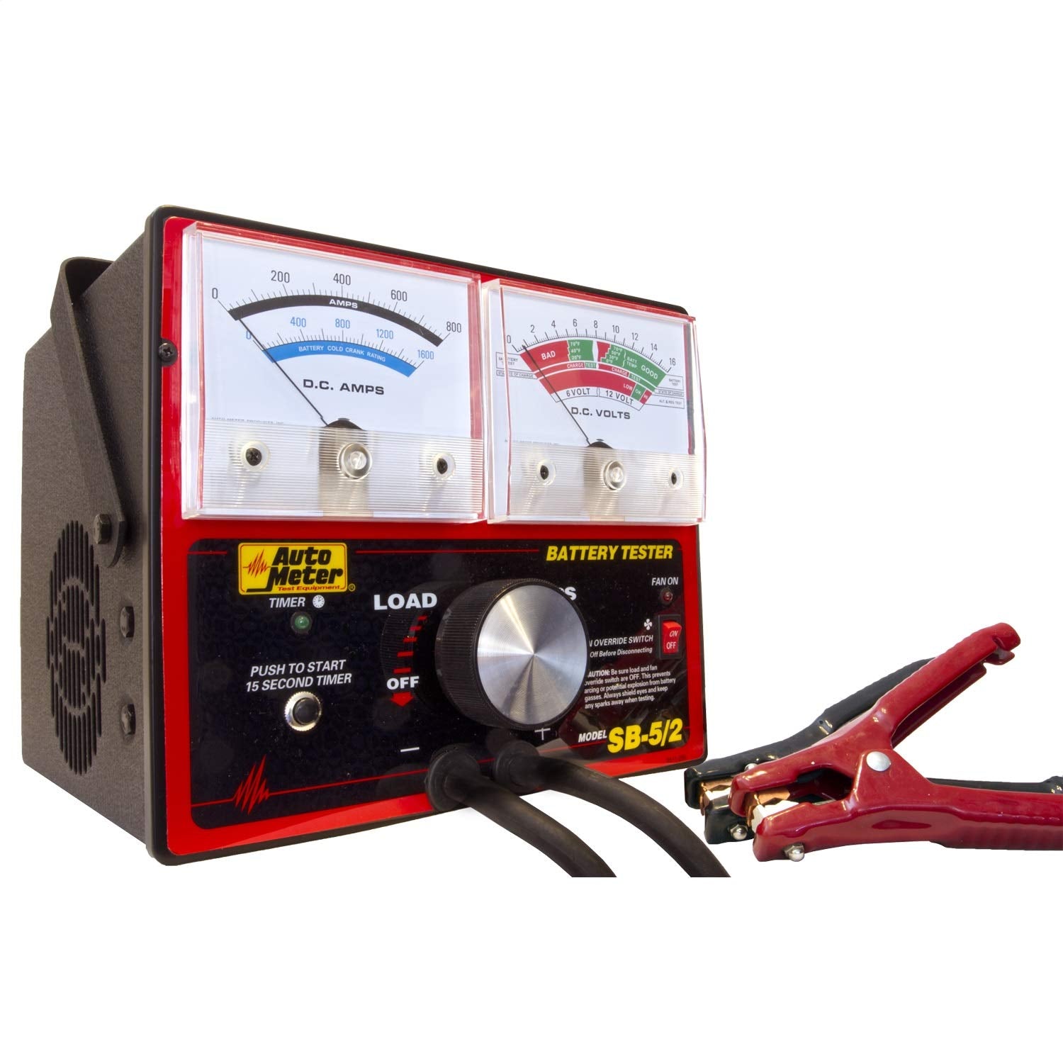 Auto Meter 800 Amp (SB-5/2) Variable Load Battery/Electrical System Tester