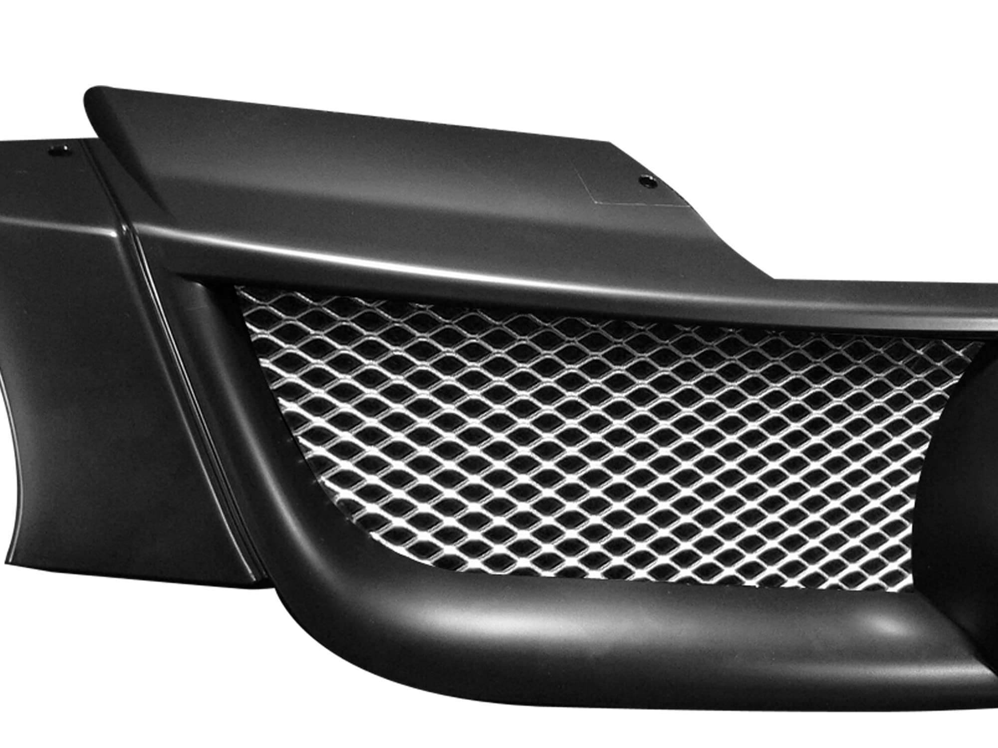 7150591 Armordillo USA Mesh Front Grill Grille - Gloss Black Fits 2006-2009 Volkswagen Rabbit