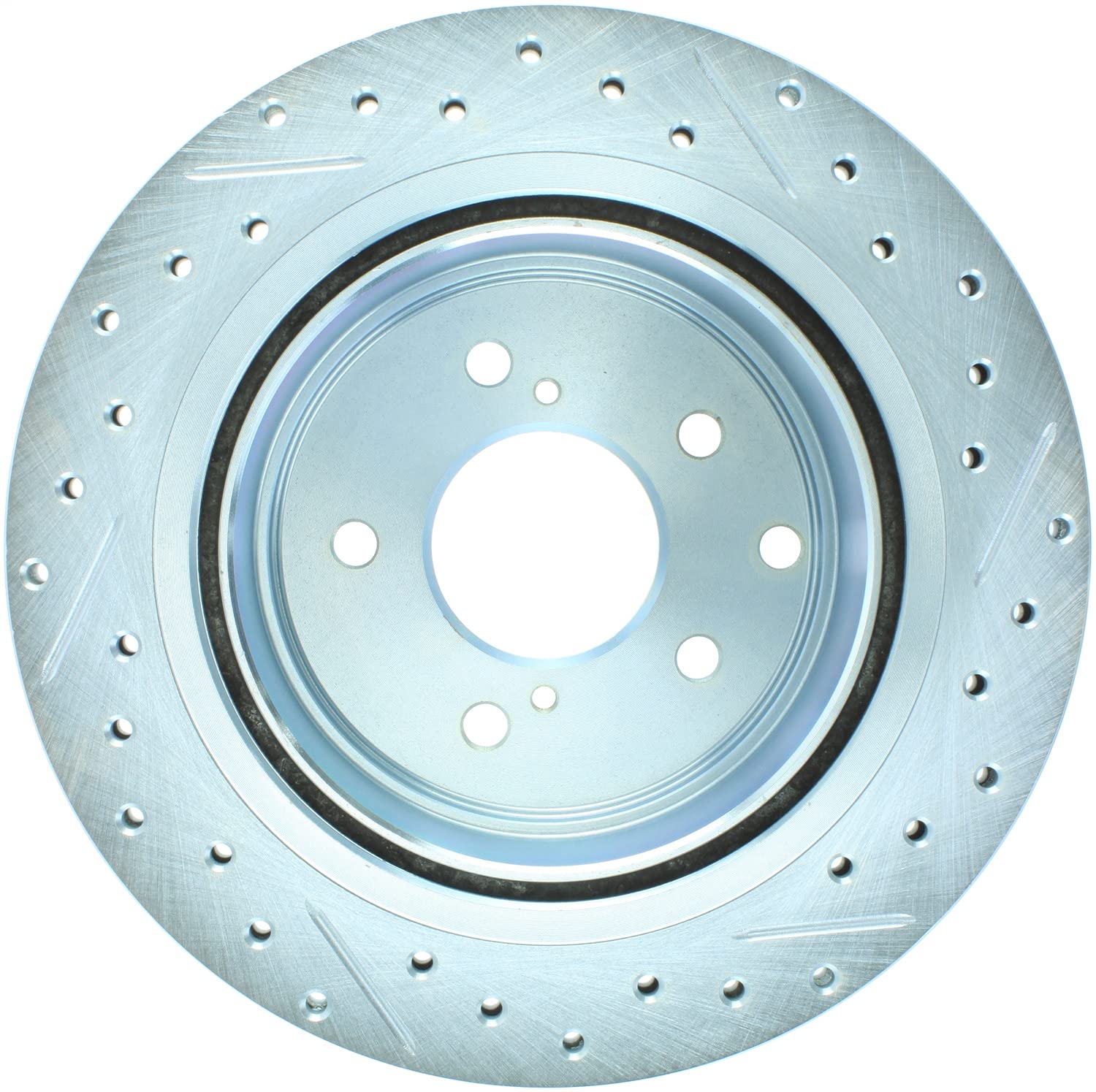 Right Stoptech 227.42047R Select Sport Drilled & Slotted Rotor
