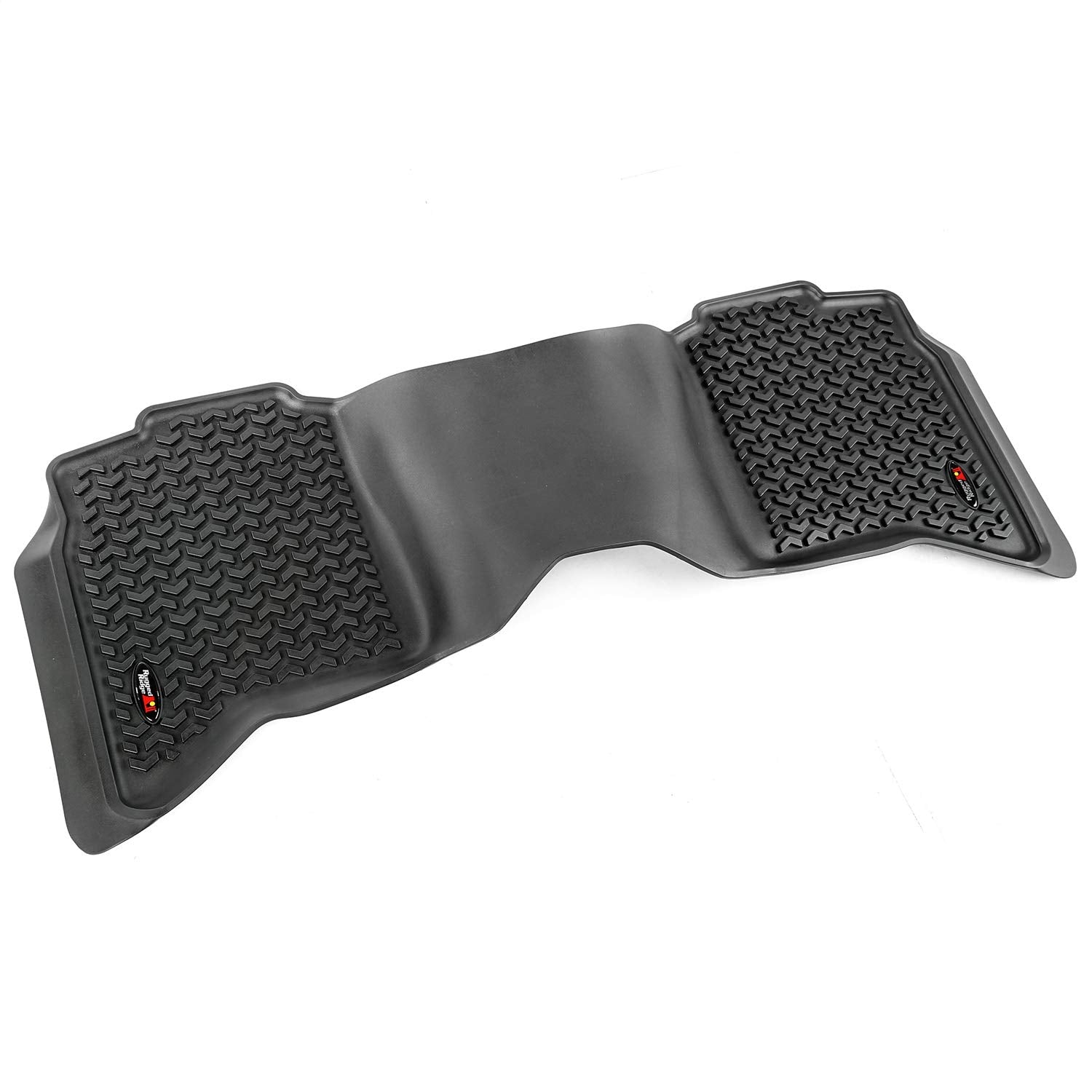 Rugged Ridge Rear Liners Floor for RAM 1500/2500/3500 | All-Terrain, Black | 82953.11 | Fits 2009-2017 RAM 1500/2500/3500 Crew Cab