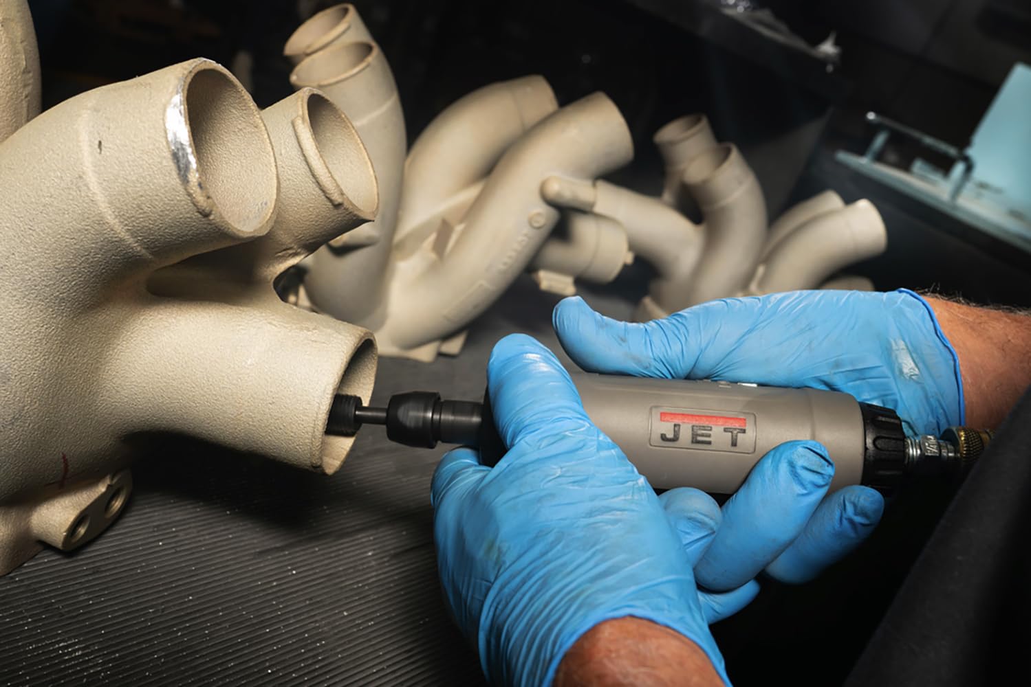 JET 1/4-Inch Composite Straight Die Grinder, 22000 RPM (Model JAT-414)