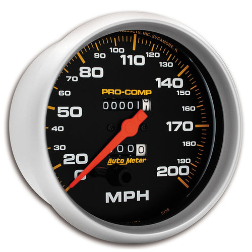 Auto Meter Pro-Comp 5156 Mechanical in-Dash Speedometer