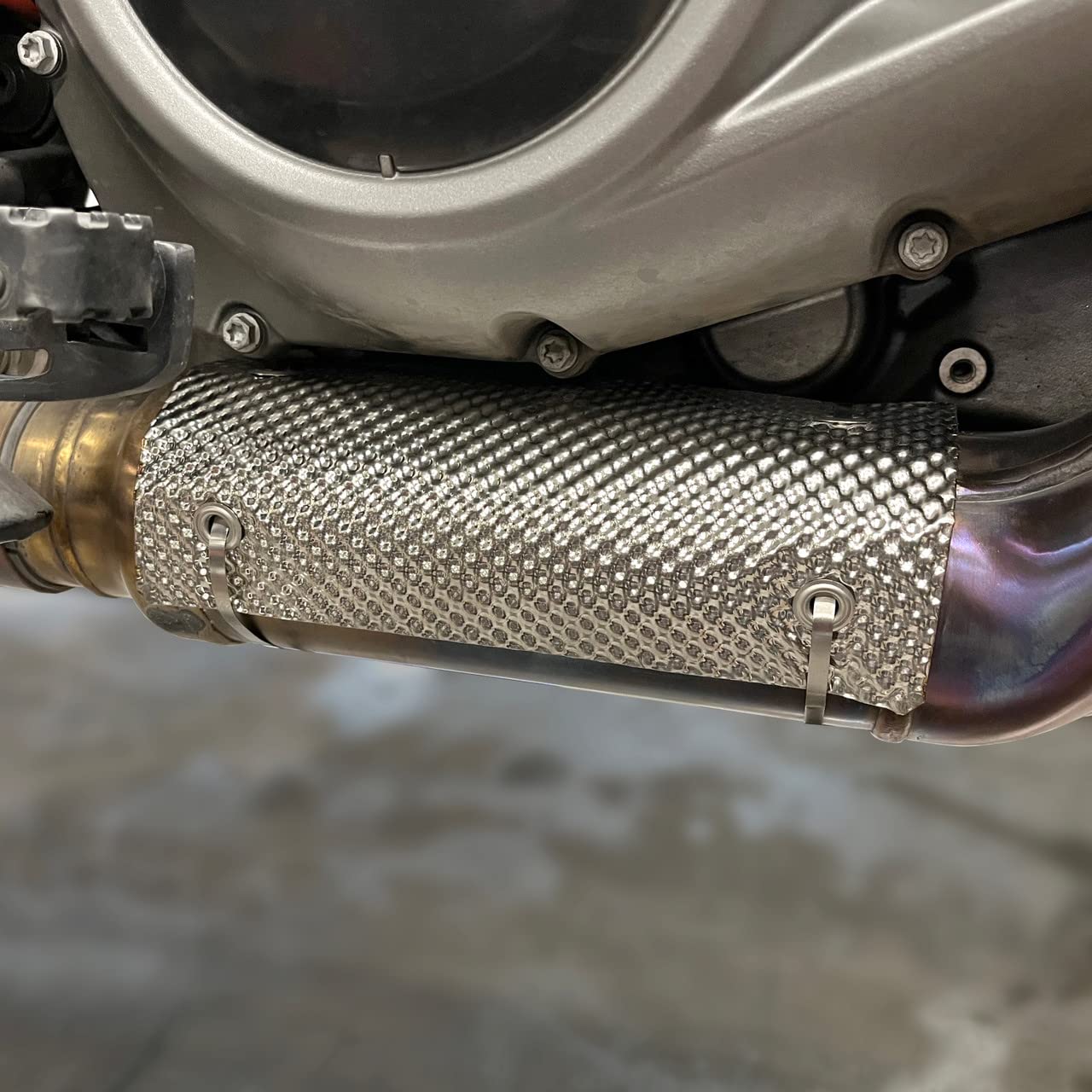 Heat Shield Liner Kit Design Engineering 901065 Compatible with Harley Davidson Pan America (2021-2022)
