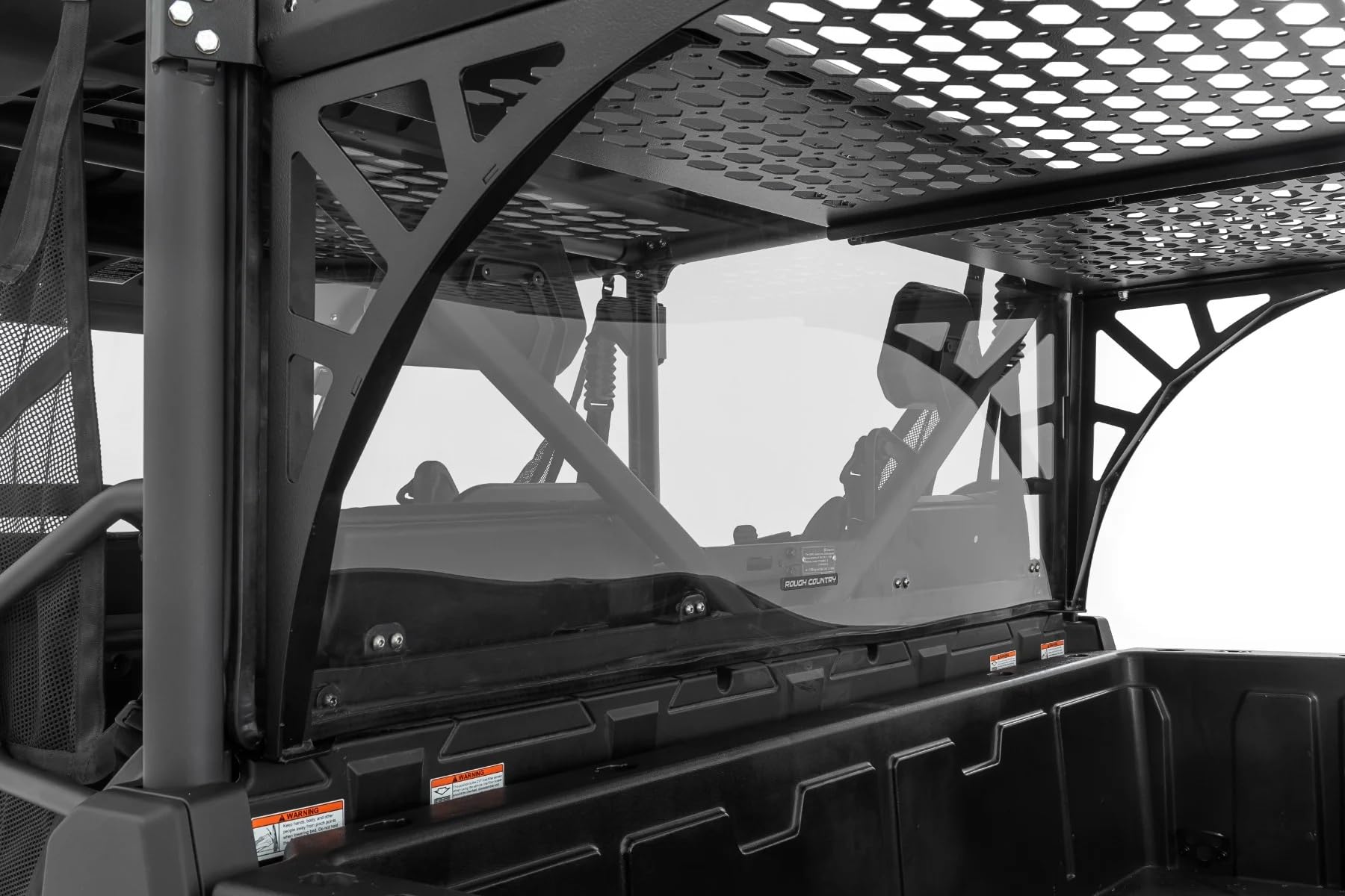 Rough Country Rear Window Panel for UForce CFMoto 1000/1000XL (2021-2025) - UV & Scratch Resistant