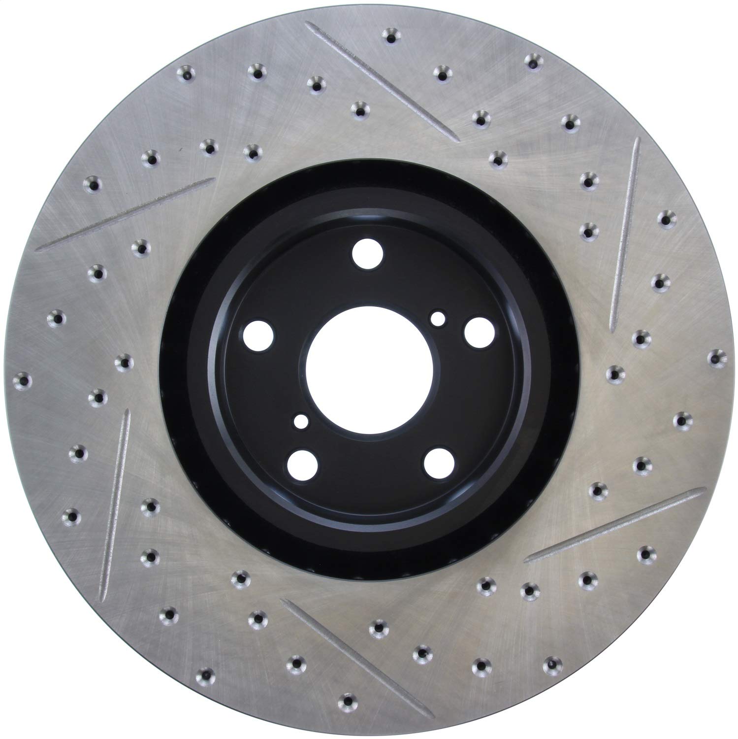 Front Right StopTech 127.44185R Drilled and Slotted Automotive Replacement Disc Brake Rotor Fits Select Lexus GS200t/GS300/GS350/Is Turbo/IS200t/RC300/RC350