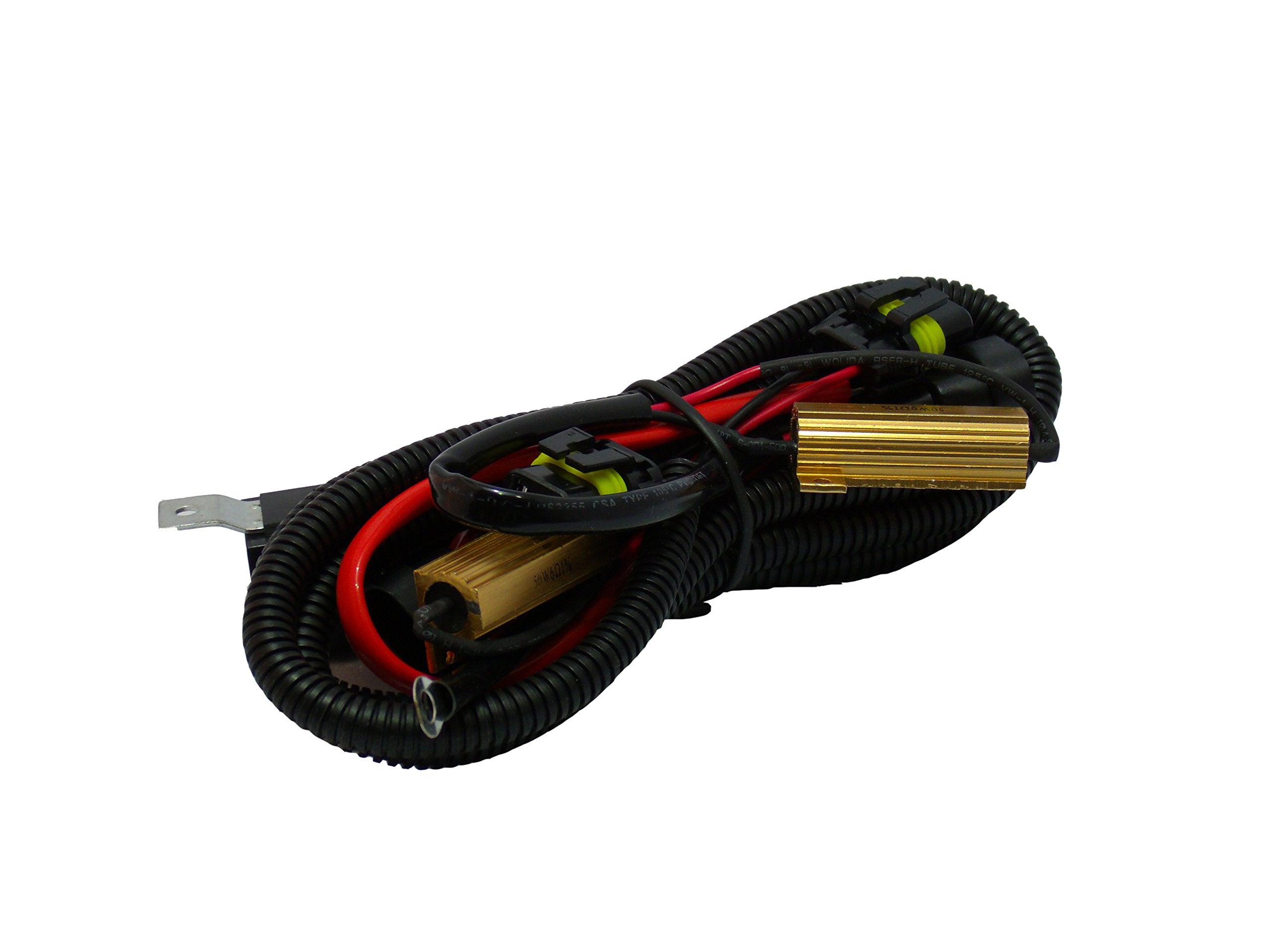 HID Resistor Relay Harness Race Sport
