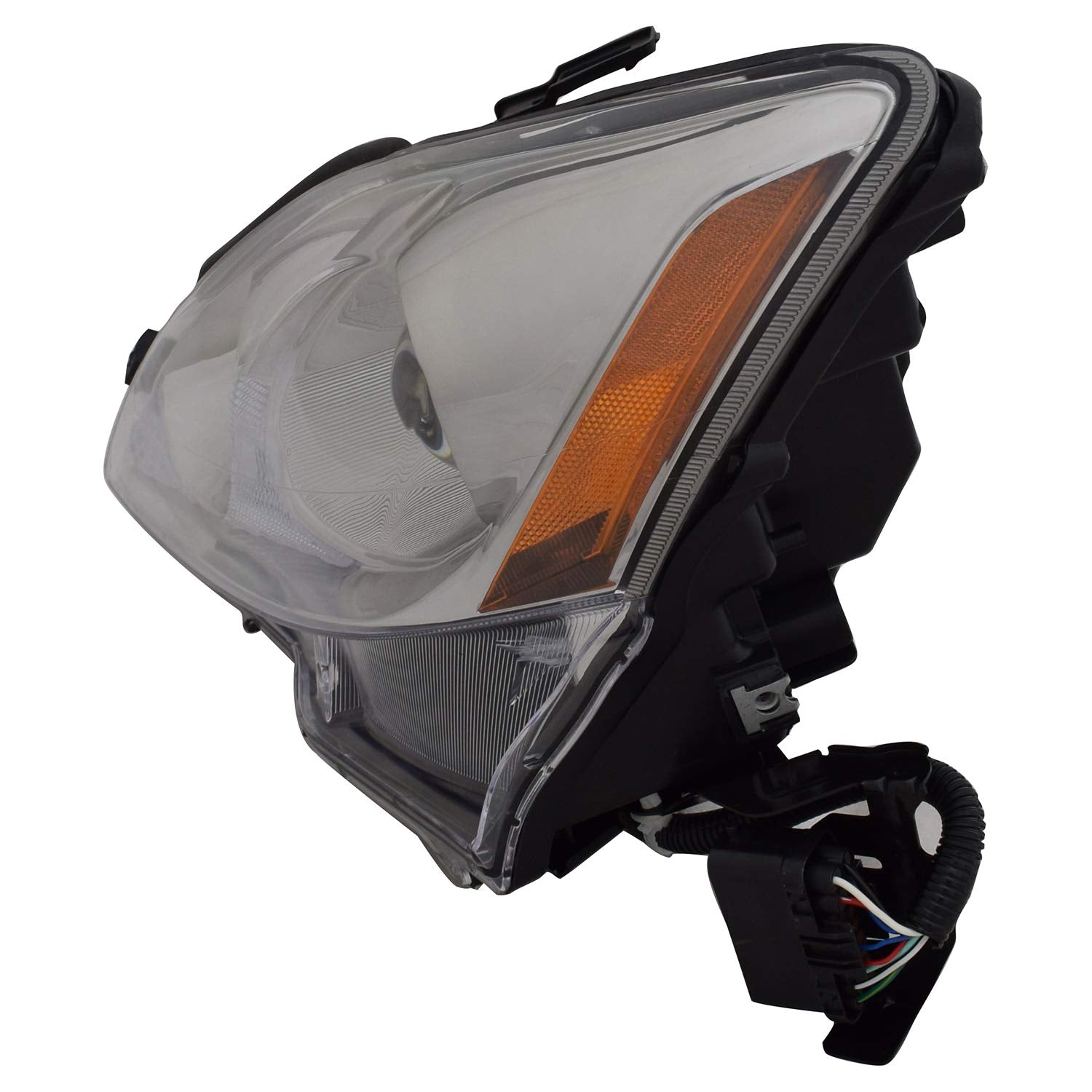 Left TYC Headlight Assembly Compatible with 2009-2010 Lexus IS250